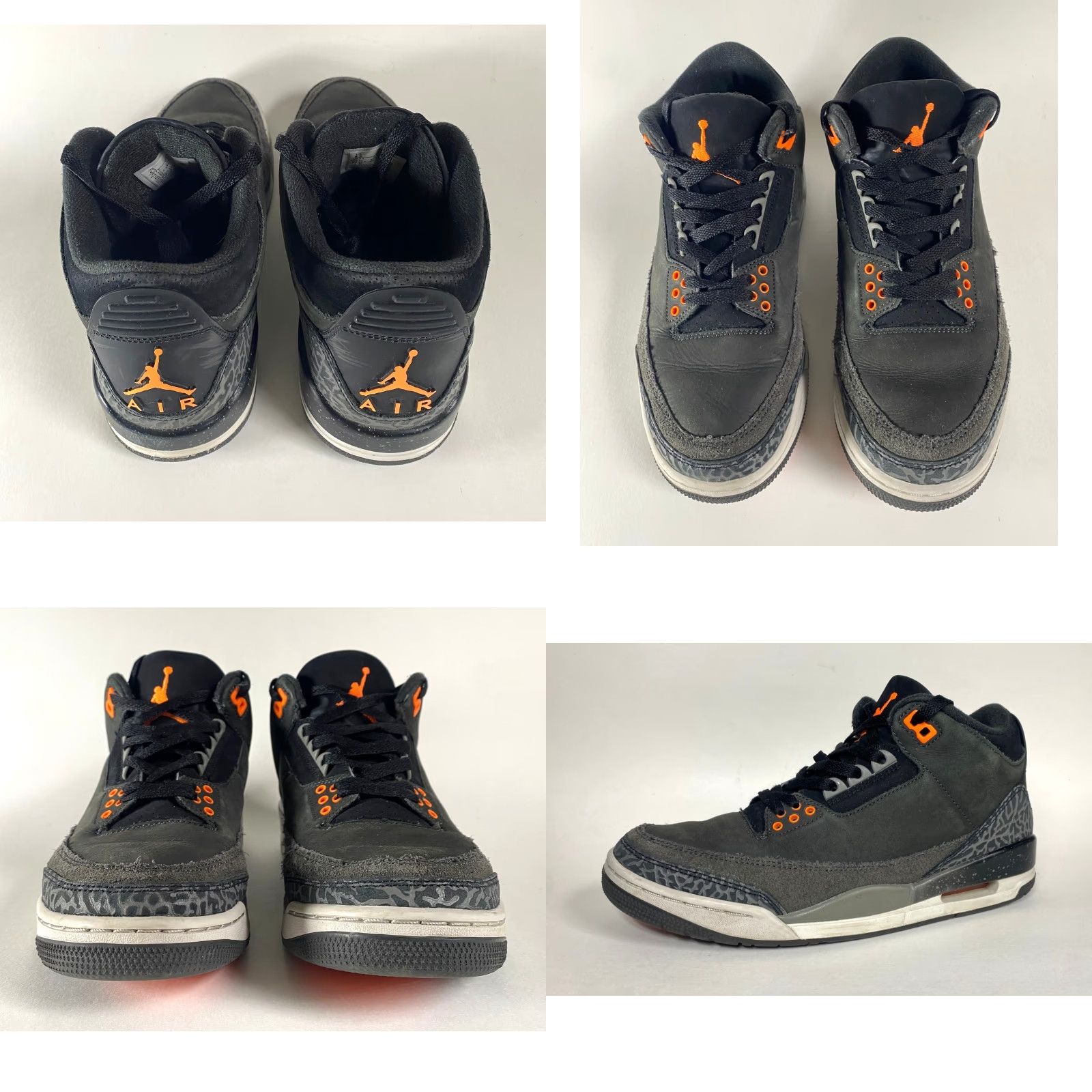 Jordan Brand Air Jordan 3 Retro Fear Pack 2023 Shoes Men CT8532-080 8.5 Gray Nike Size US 9 / EU 42 - 8 Thumbnail
