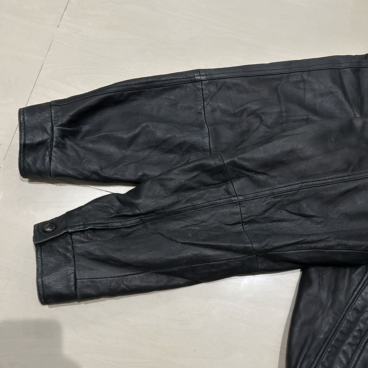Burberry Vintage Burberry London Leather Jacket Size US M / EU 48-50 / 2 - 10 Thumbnail