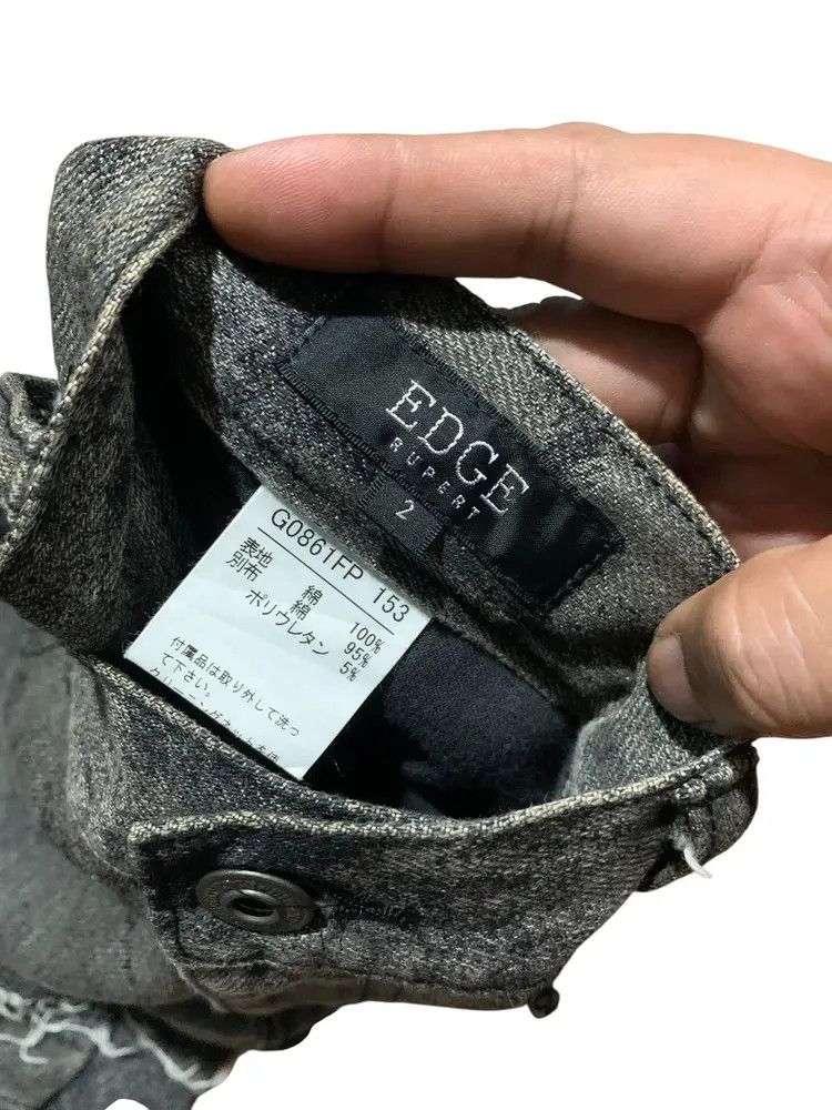 Self Edge Edge Ruppert bondage punk laces up hagi jorts denim Size US 32 / EU 48 - 10 Thumbnail