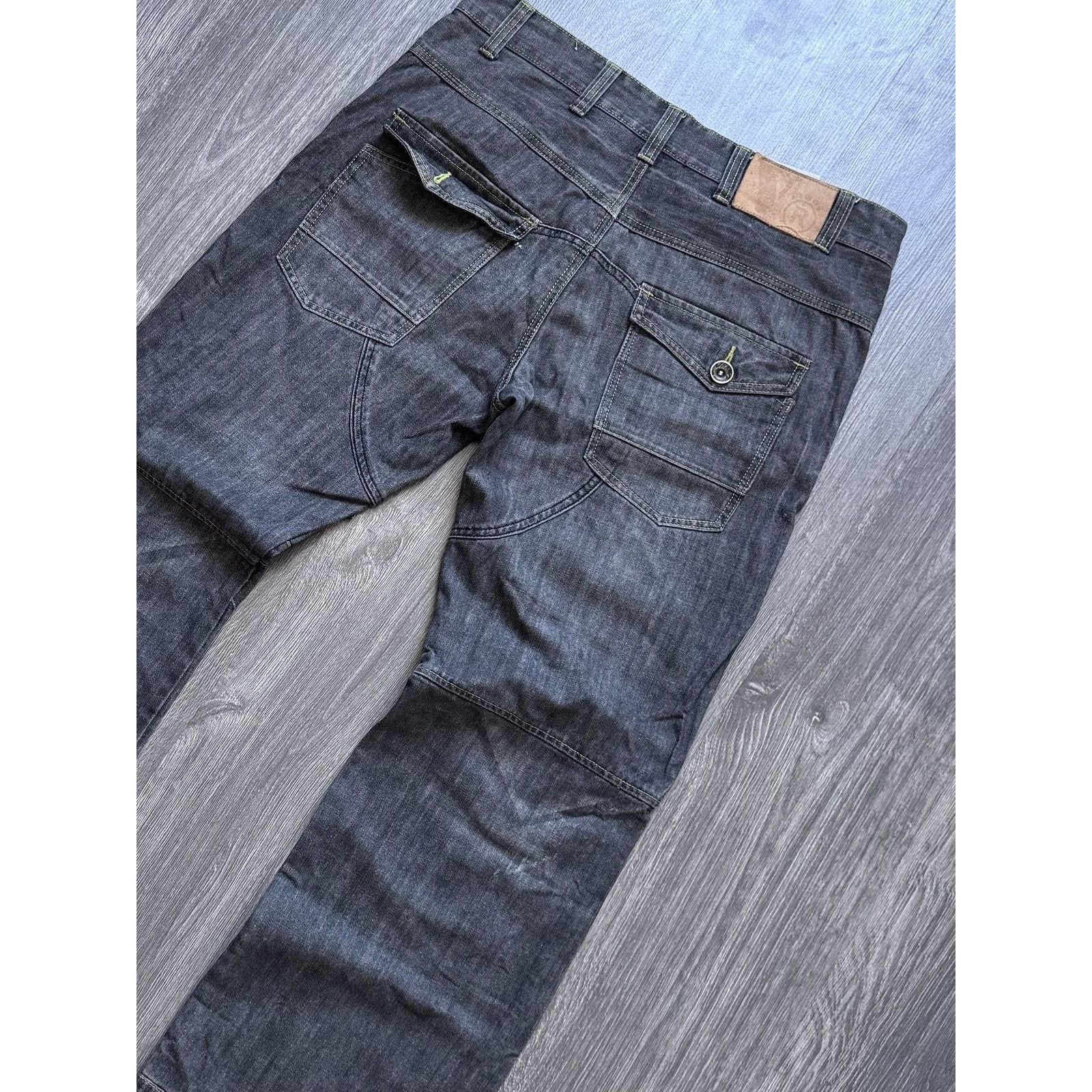 Japanese Brand × Vintage Vintage G-Star Balenciaga Style Demim Avantgarde Pants Size US 36 / EU 52 - 9 Thumbnail
