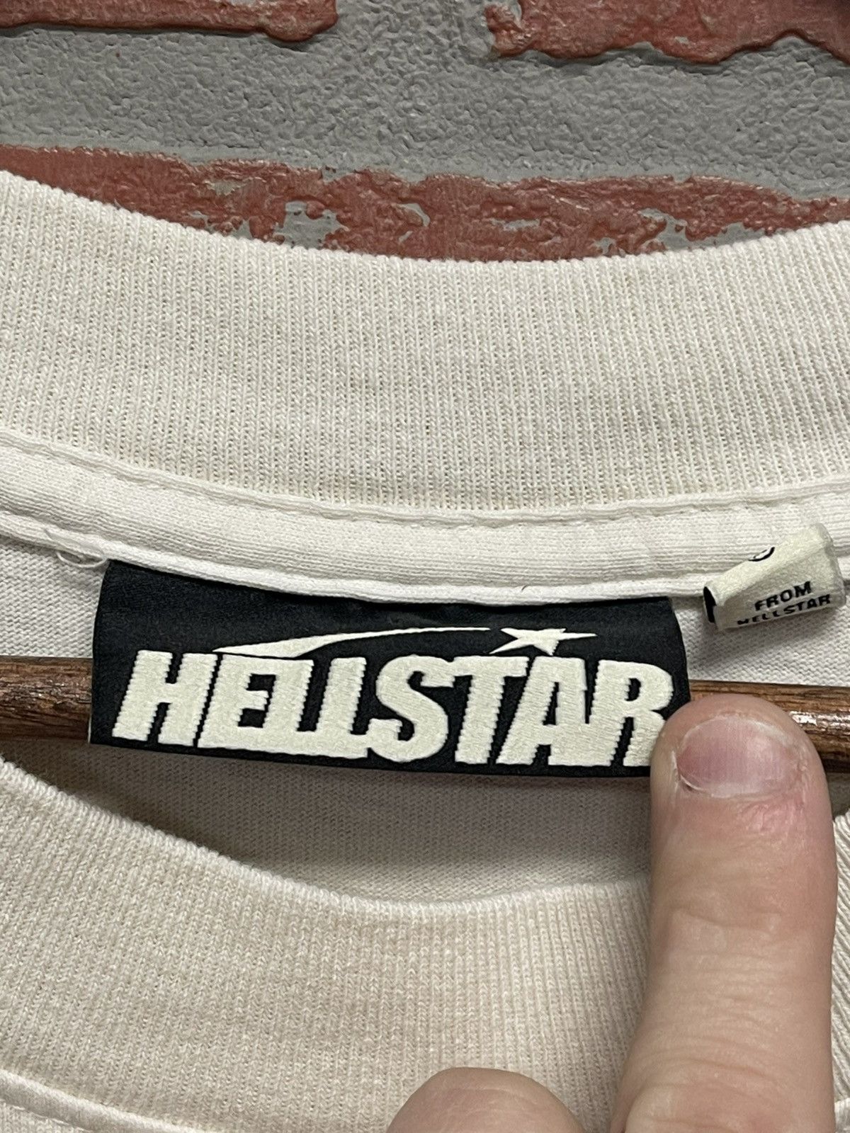 HELLSTAR Size XL - Hellstar Classic Tee Shirt Orange Print Size US XL / EU 56 / 4 - 7 Thumbnail