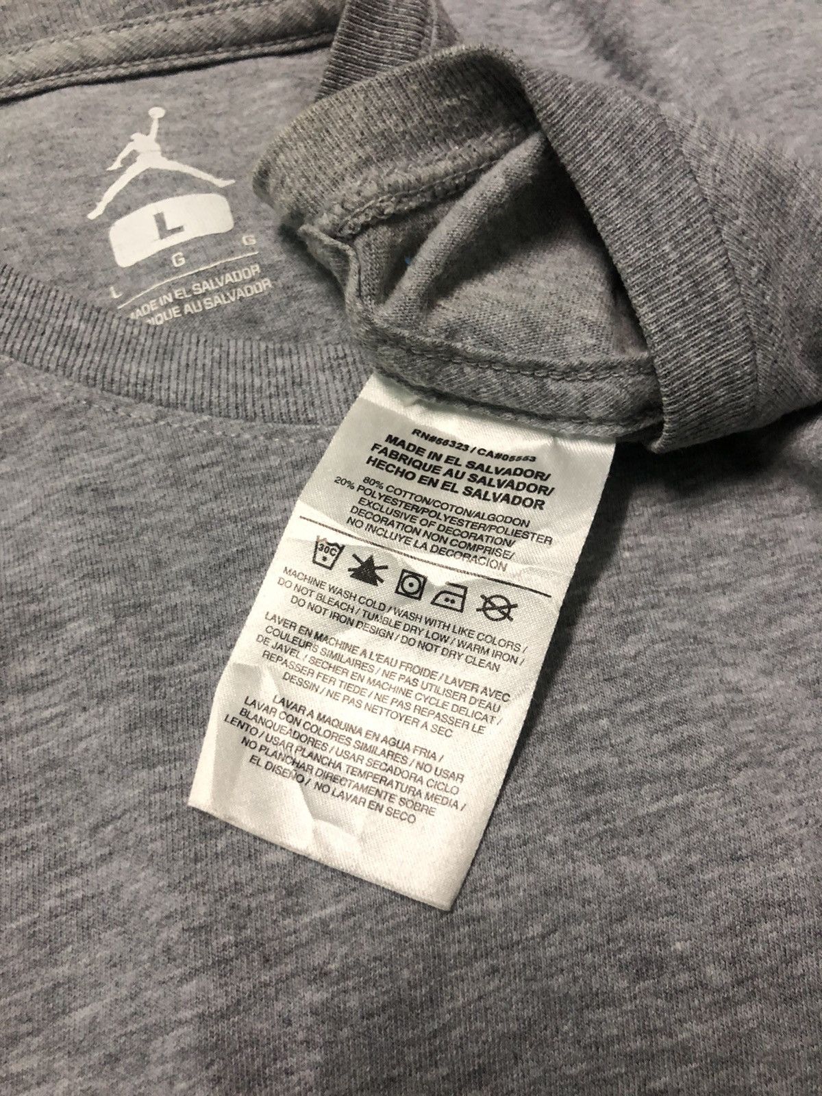 Jordan Brand × Nike Nike Air Jordan Tee Size US L / EU 52-54 / 3 - 4 Thumbnail