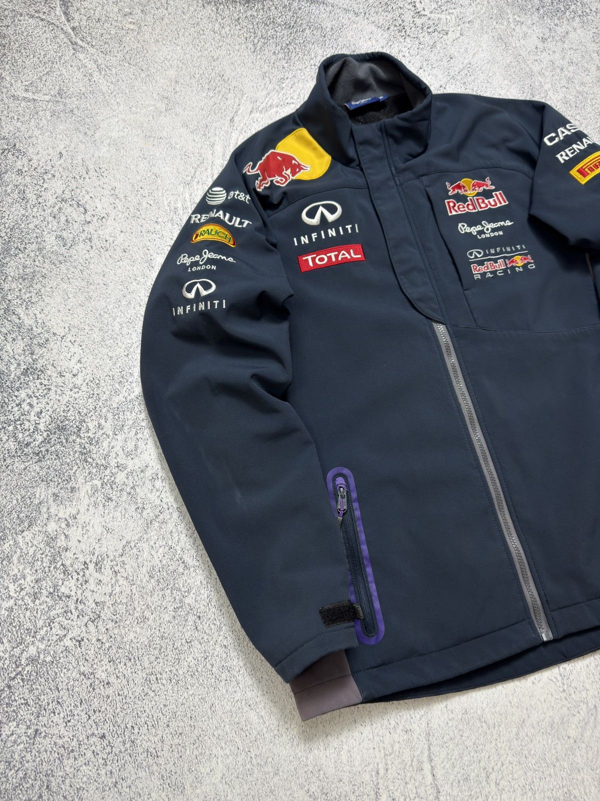 Pepe Jeans Vintage Red Bull Racing F1 Team Softshell Jacket Pepe Jeans Size US XL / EU 56 / 4 - 2 Thumbnail