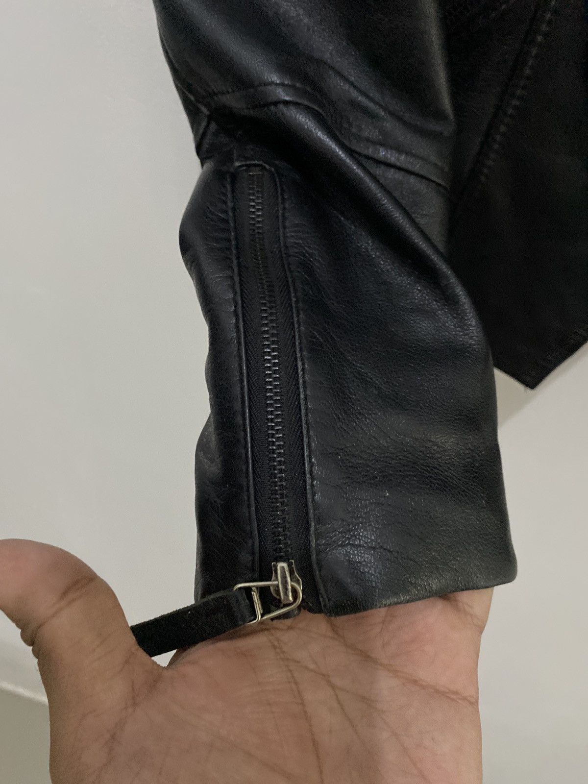 Isamu Katayama Backlash Leather Jacket On&On Vkei Asymmetrical Size US S / EU 44-46 / 1 - 5 Thumbnail