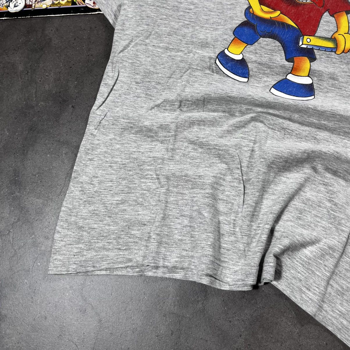 Cartoon Network Vintage 90s The Simpsons Measure Dick Sex Tshirt Tee Size US M / EU 48-50 / 2 - 7 Thumbnail