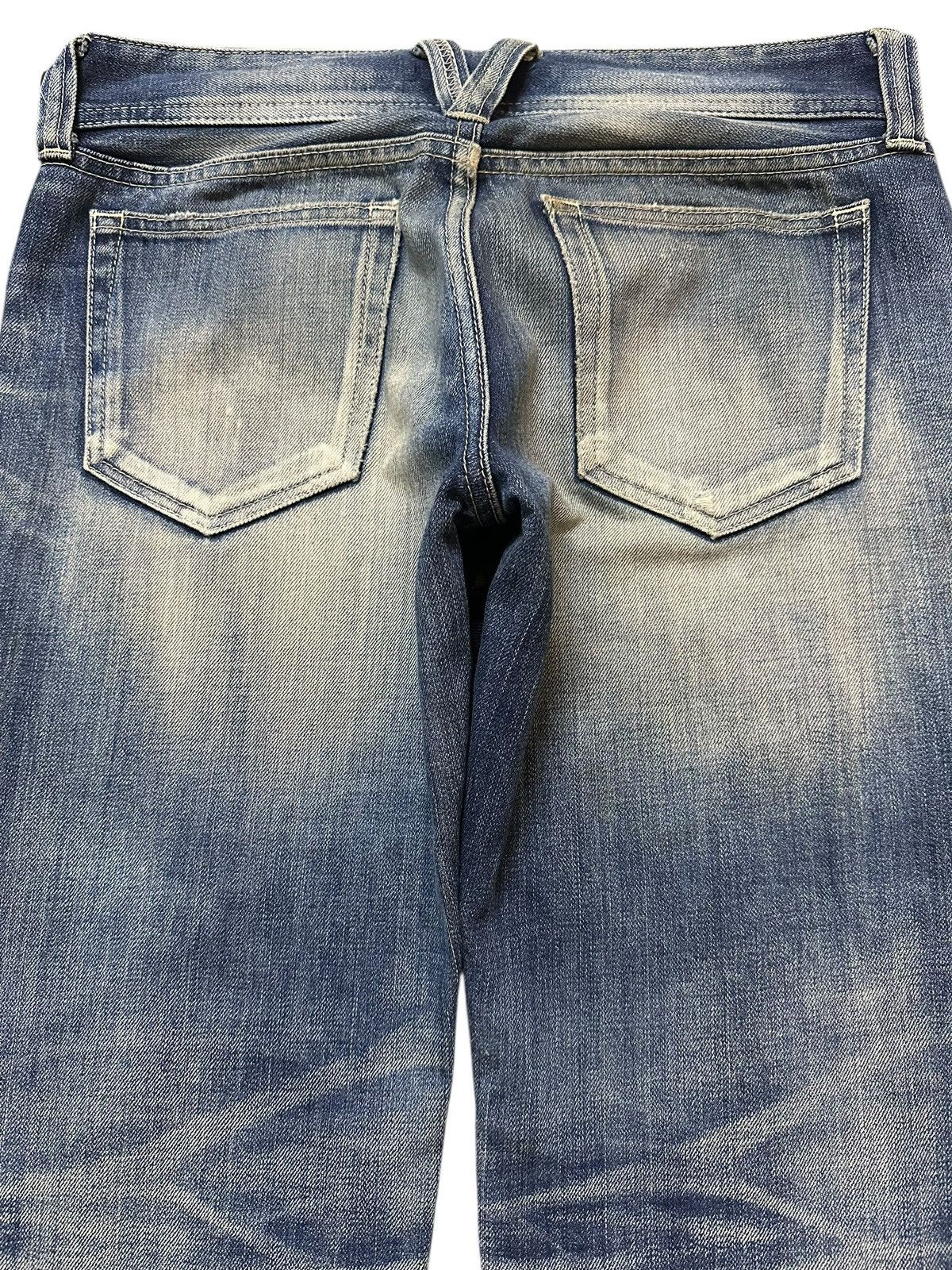 Vanquish Vintage Vanquish Blue Faded Stone Wash Distressed Jeans Size US 29 - 5 Thumbnail