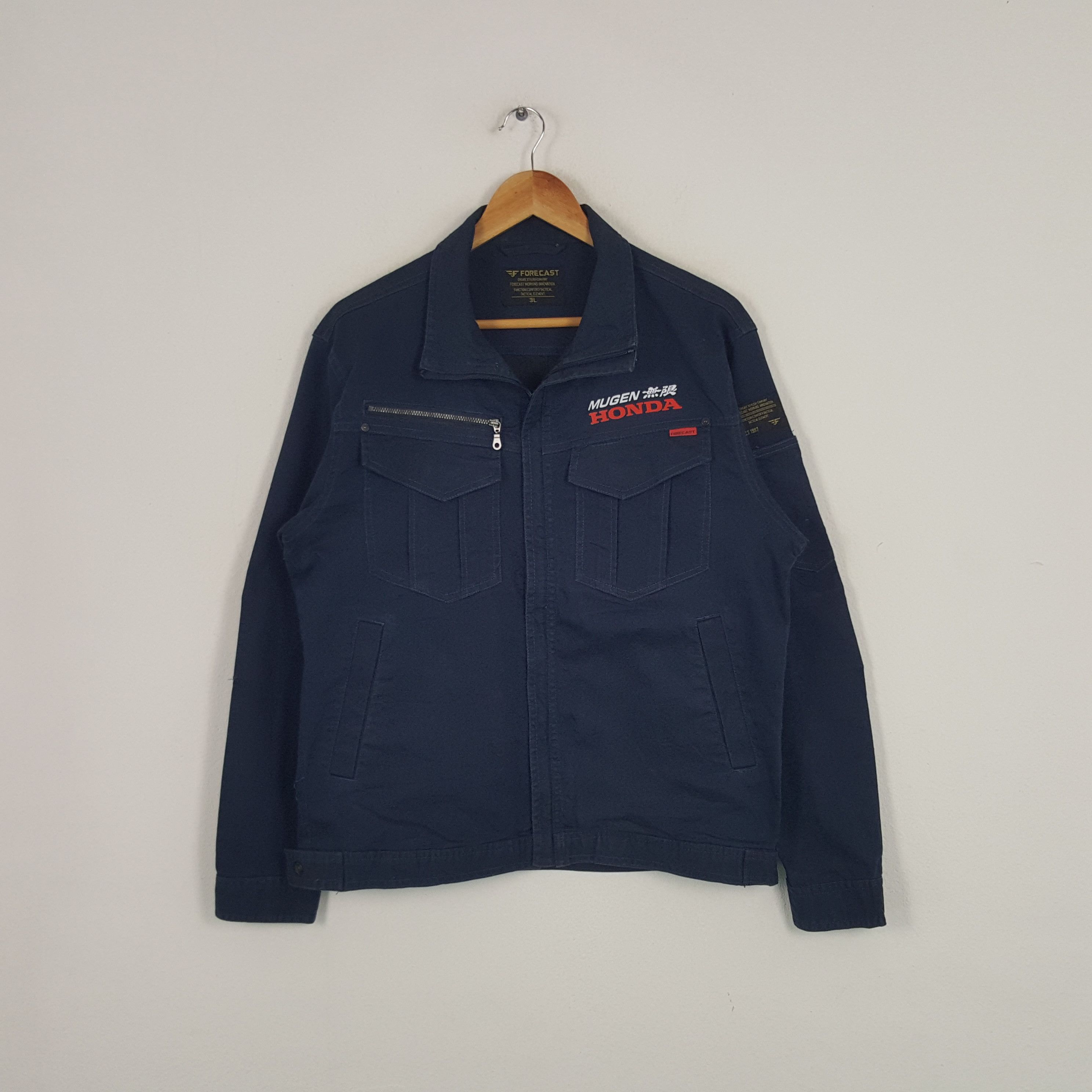 Honda × Vintage Vintage Mugen Honda Japanese Racing Team Custom Art Jacket Size US M / EU 48-50 / 2 - 3 Thumbnail