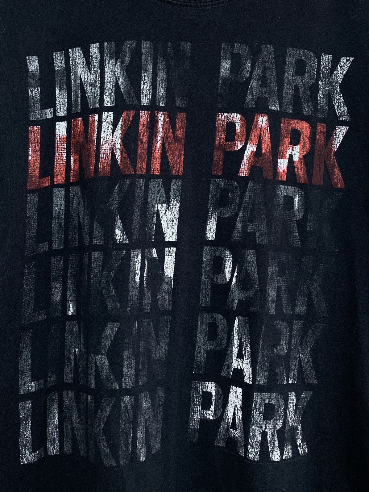 Band Tees Vintage Gildan Linkin Park Logo Short Sleeve T-Shirt Men’s M Size US M / EU 48-50 / 2 - 6 Thumbnail