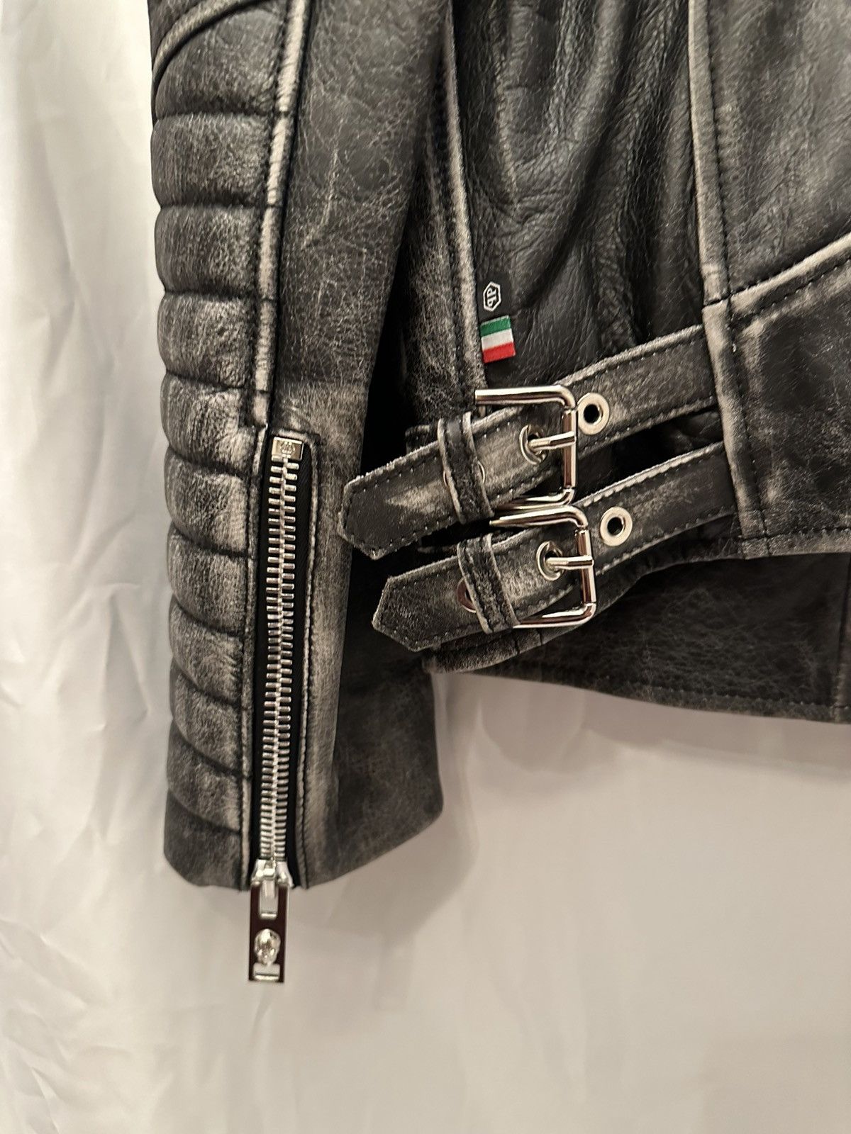 Philipp Plein Phillipp Plein Leather Jacket Size US L / EU 52-54 / 3 - 15 Thumbnail