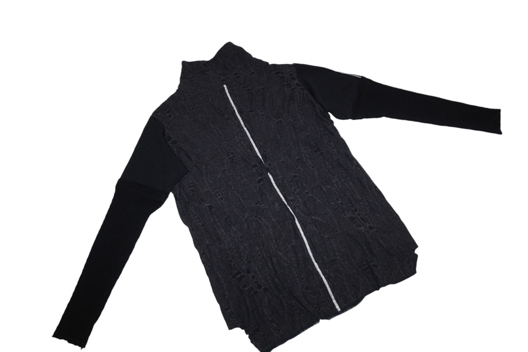 First Aid To The Injured 🔥ARTpoint Vienna mock-neck draped loose jumper Size US XL / EU 56 / 4 - 10 Thumbnail