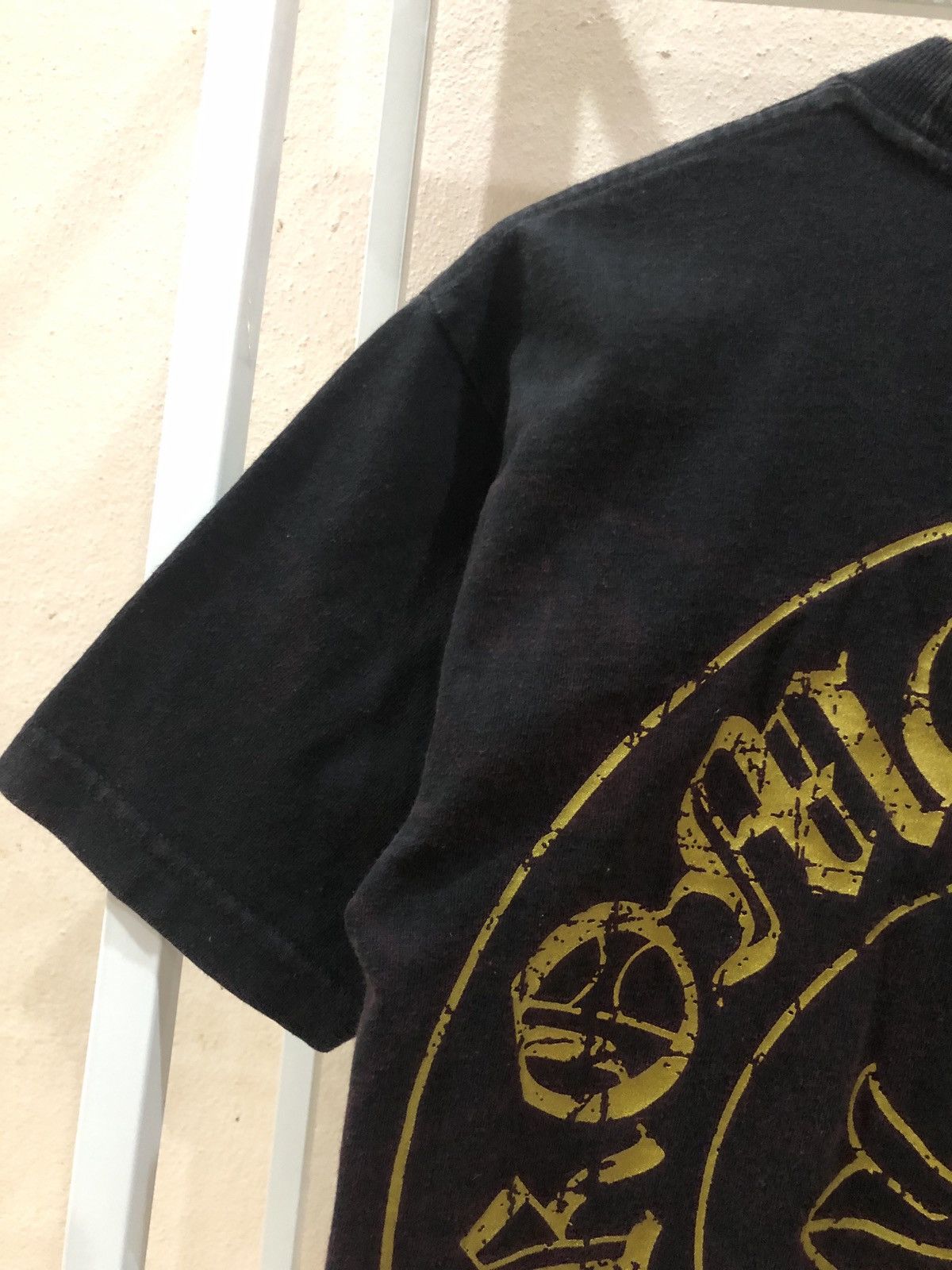 Chrome Hearts Vintage Chrome Hearts Gold Metallic Horseshoe Tee Size US S / EU 44-46 / 1 - 5 Thumbnail