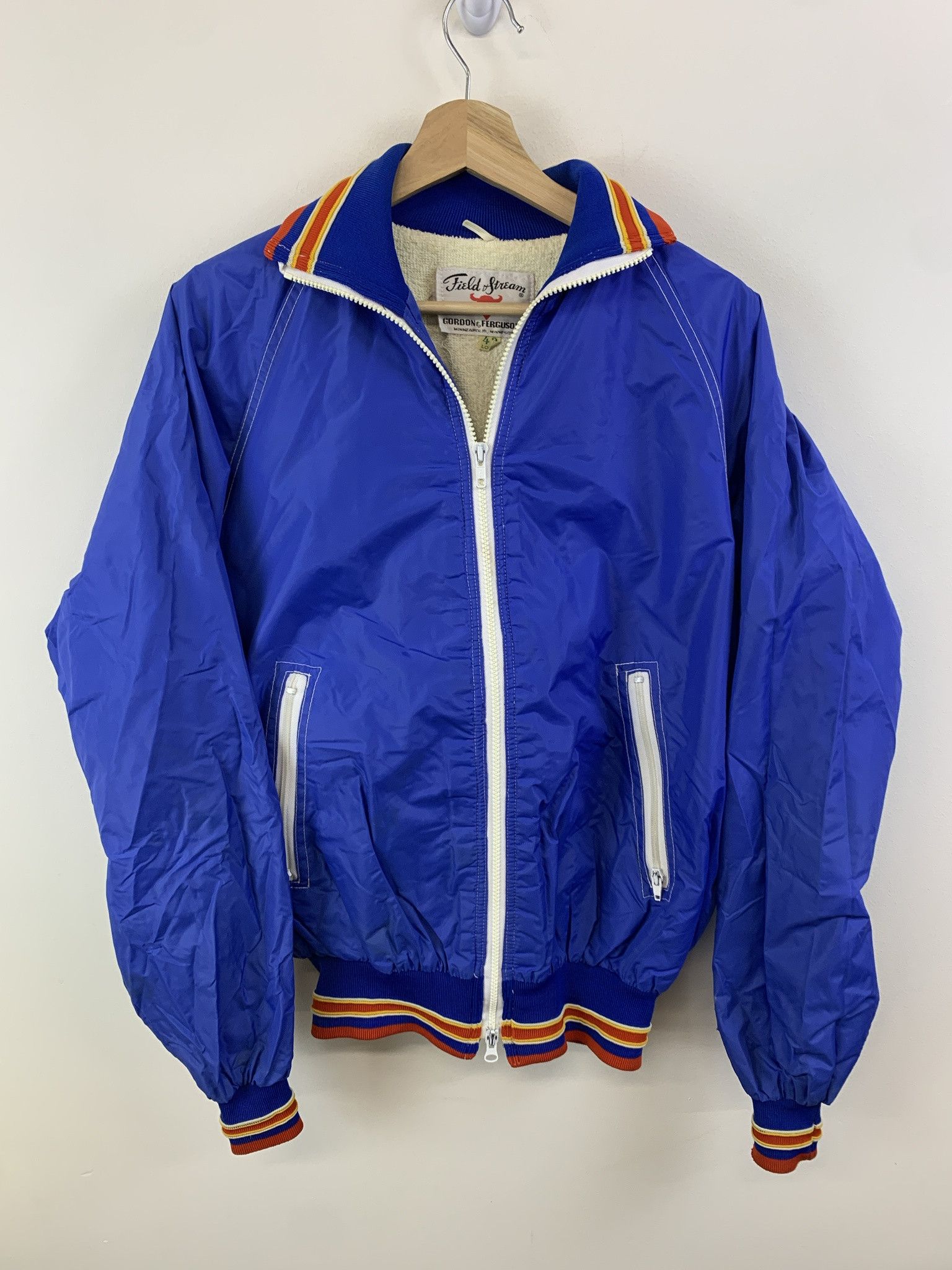 Vintage Vintage 90s Field and Stream Fleece Lined Zip Jacket Size M (42) Size US M / EU 48-50 / 2 - 1 Thumbnail