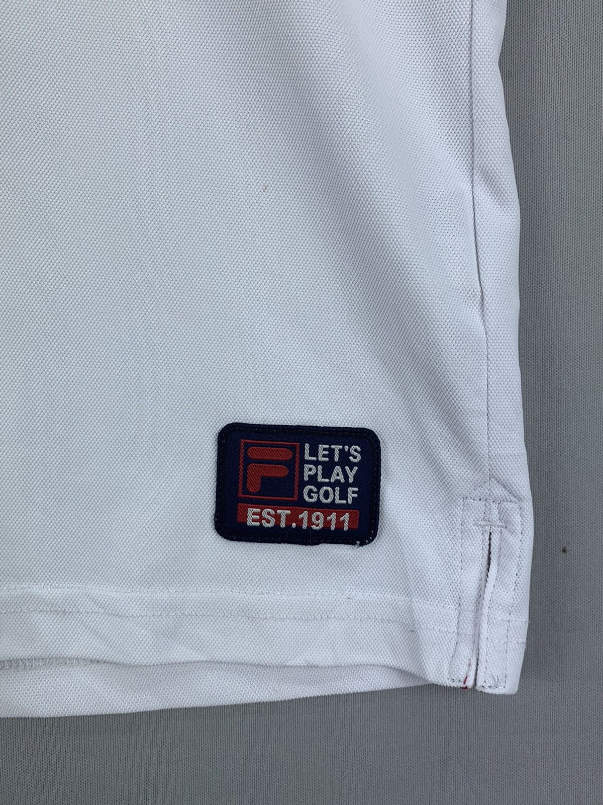 Fila Fila Golf White Polo Shirt Size US M / EU 48-50 / 2 - 10 Thumbnail