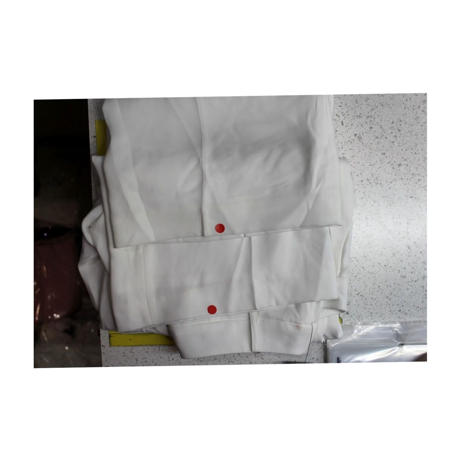 Karl Lagerfeld Karl Lagerfeld Womens Trousers Wide Leg Casual Pants white Size 12 Size 34" / US 12 / IT 48 - 4 Thumbnail