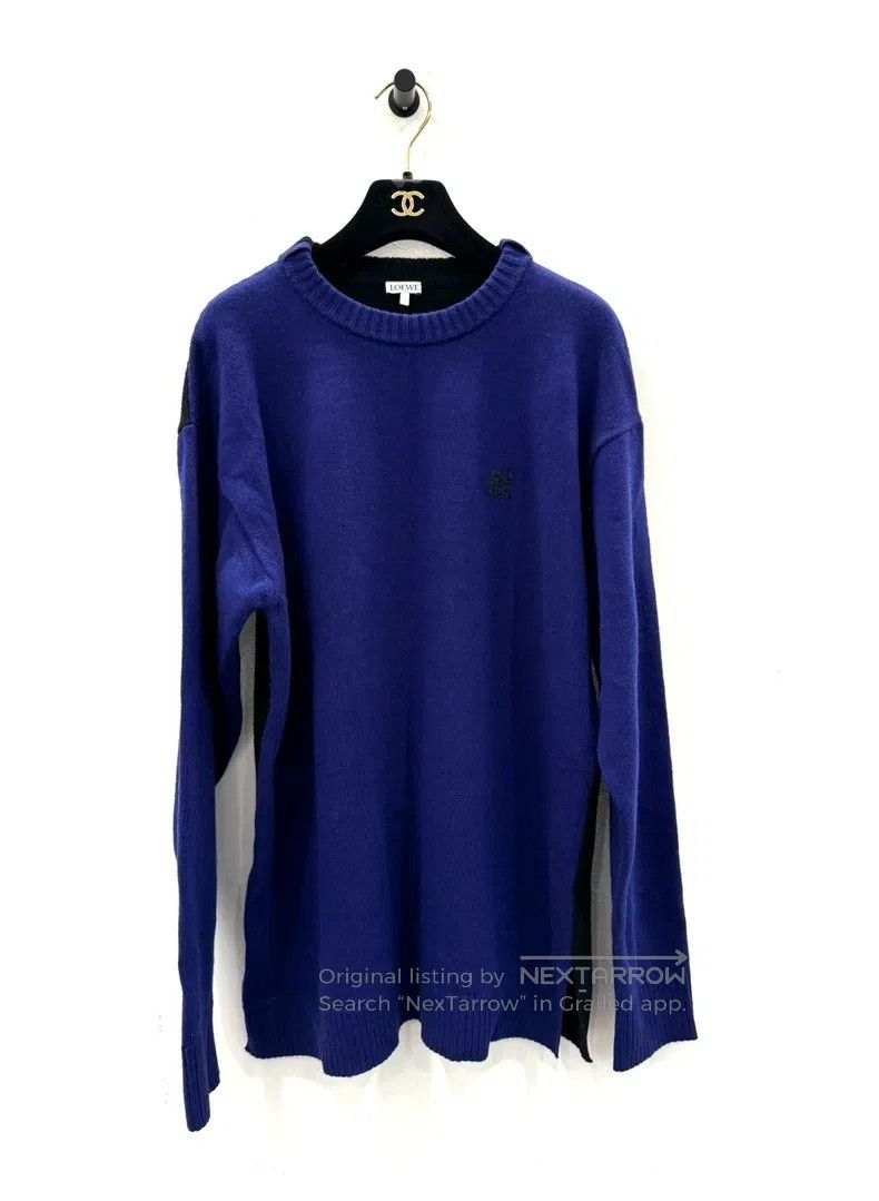Loewe Loewe Black leather logo large gray checkered patchwork sh Size US M / EU 48-50 / 2 - 1 Thumbnail