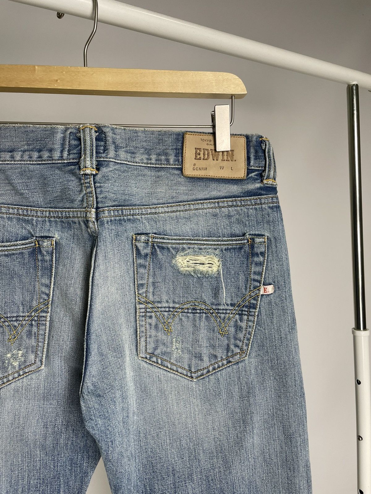 Edwin Edwin Made in Japan ( Size 32 ) Vintage Selvedge Denim Jeans Size US 32 / EU 48 - 14 Thumbnail