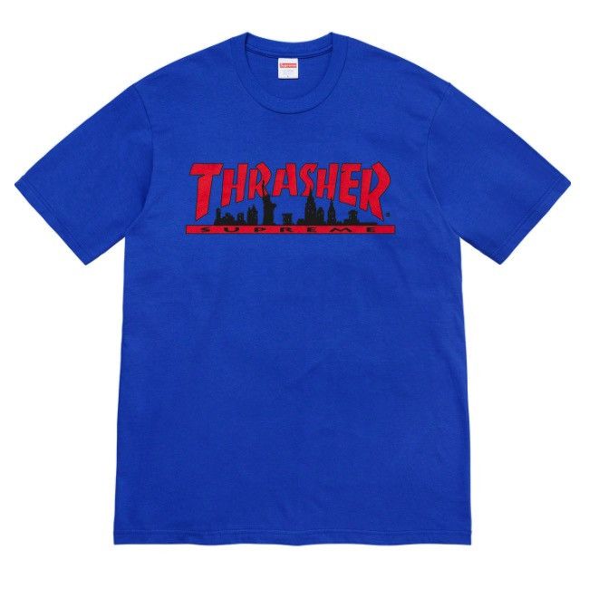 Supreme × Thrasher Supreme x Thrasher Skyline Tee Size US L / EU 52-54 / 3 - 1 Thumbnail