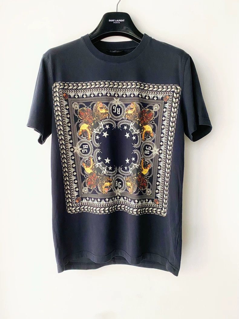 Givenchy Givenchy Evil Dog Printed Short Sleeve T-Shirt Size US M / EU 48-50 / 2 - 1 Thumbnail
