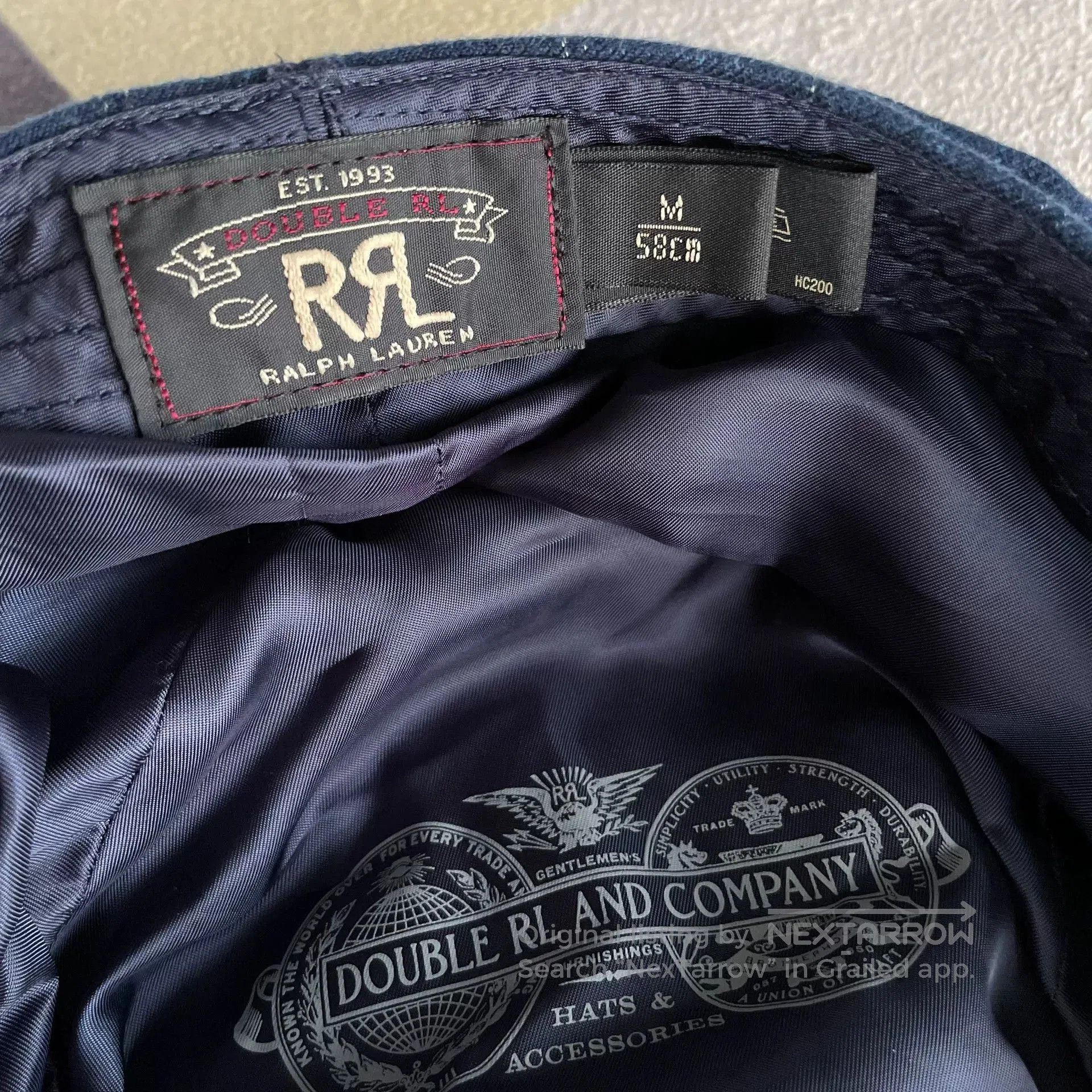 RRL Ralph Lauren RRL Double RL Newsboy Cap M. Size ONE SIZE - 6 Thumbnail