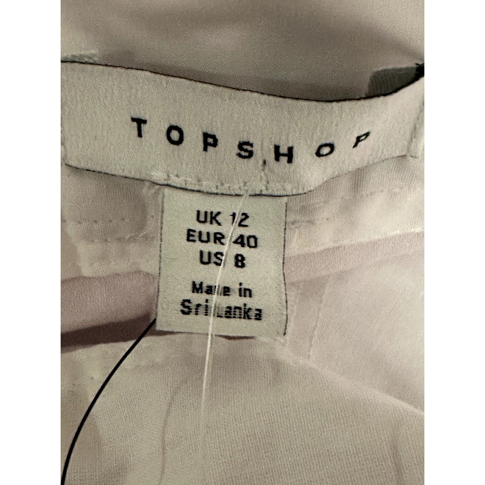 Other Topshop High-Rise Shorts Pockets Belt Loops Linen Purple 8 Size 30" / US 8 / IT 44 - 9 Thumbnail