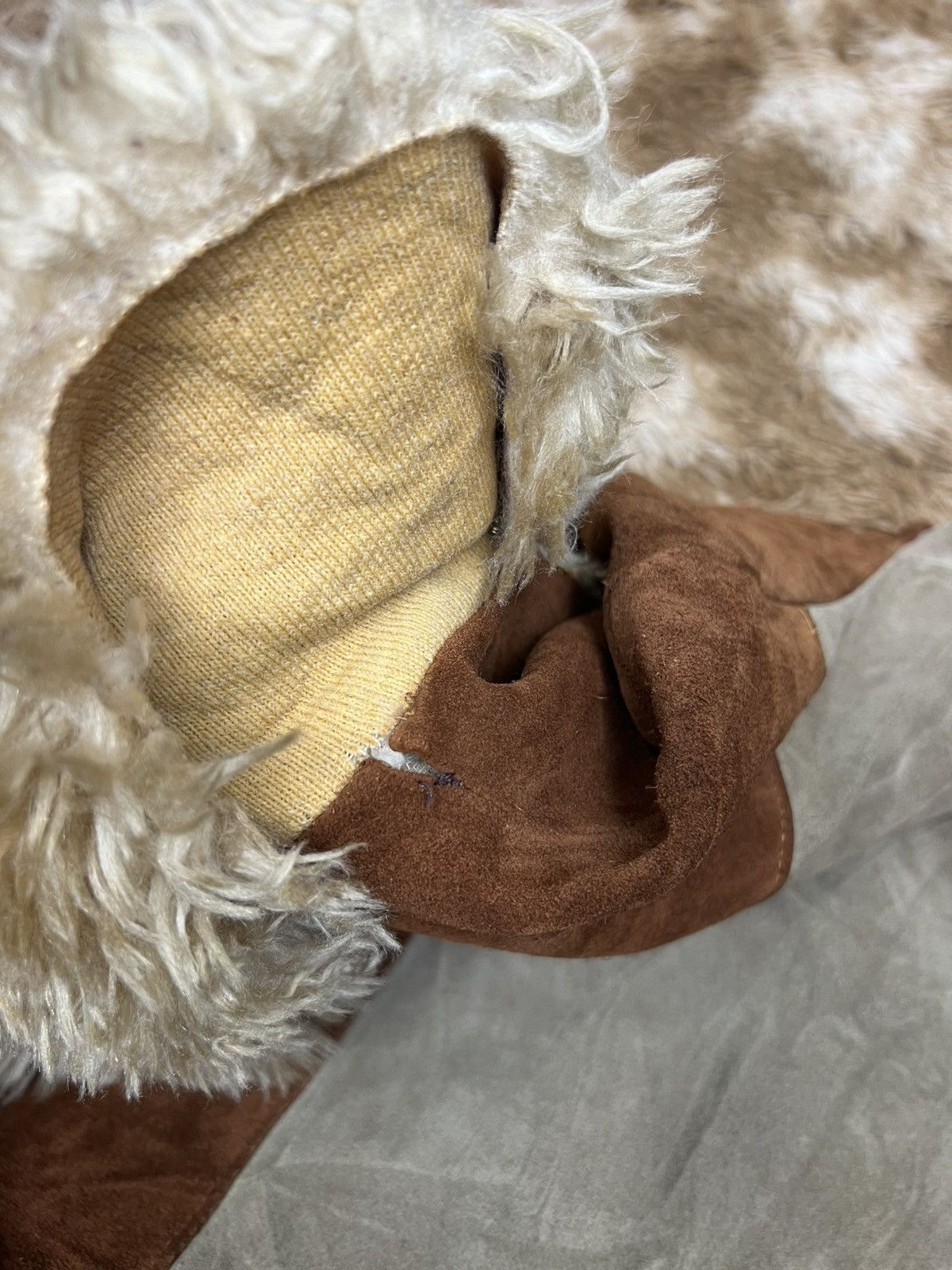 Vintage VINTAGE 70s Penny Lane Patchwork Suede Coat Size US M / EU 48-50 / 2 - 16 Thumbnail