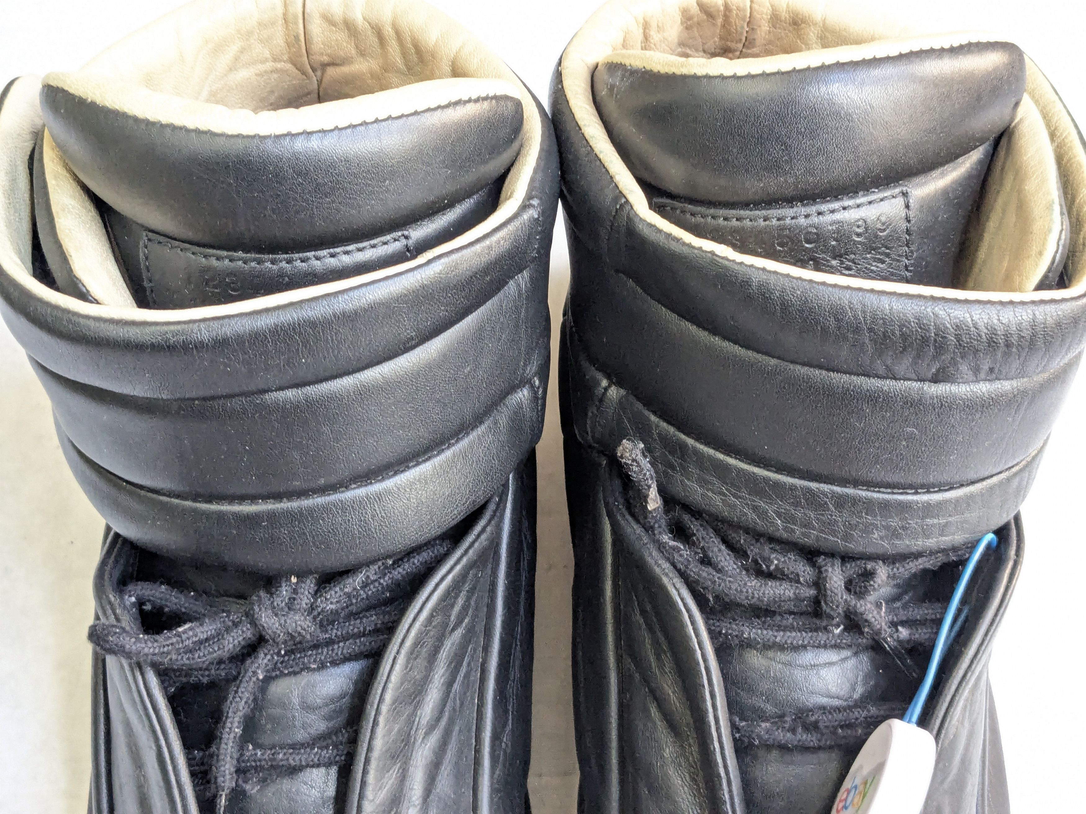 Maison Margiela Maison Margiela Future Black 11 44 High Tops Leather Size US 11 / EU 44 - 4 Thumbnail