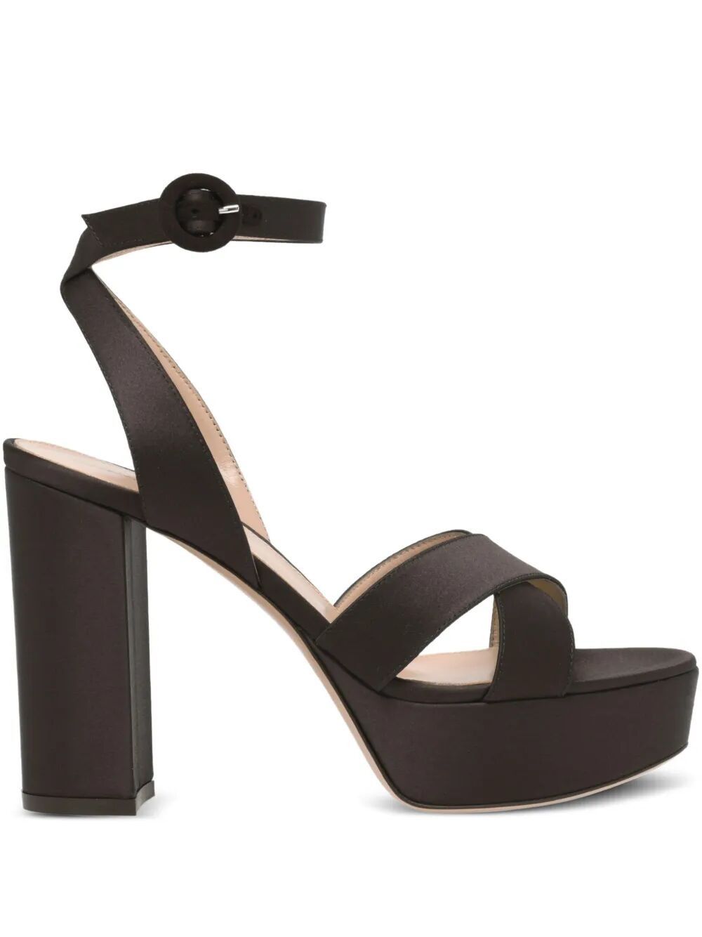 Gianvito Rossi CREPE SATIN SANDALS T.070 Size US 9 / IT 39 - 1 Thumbnail