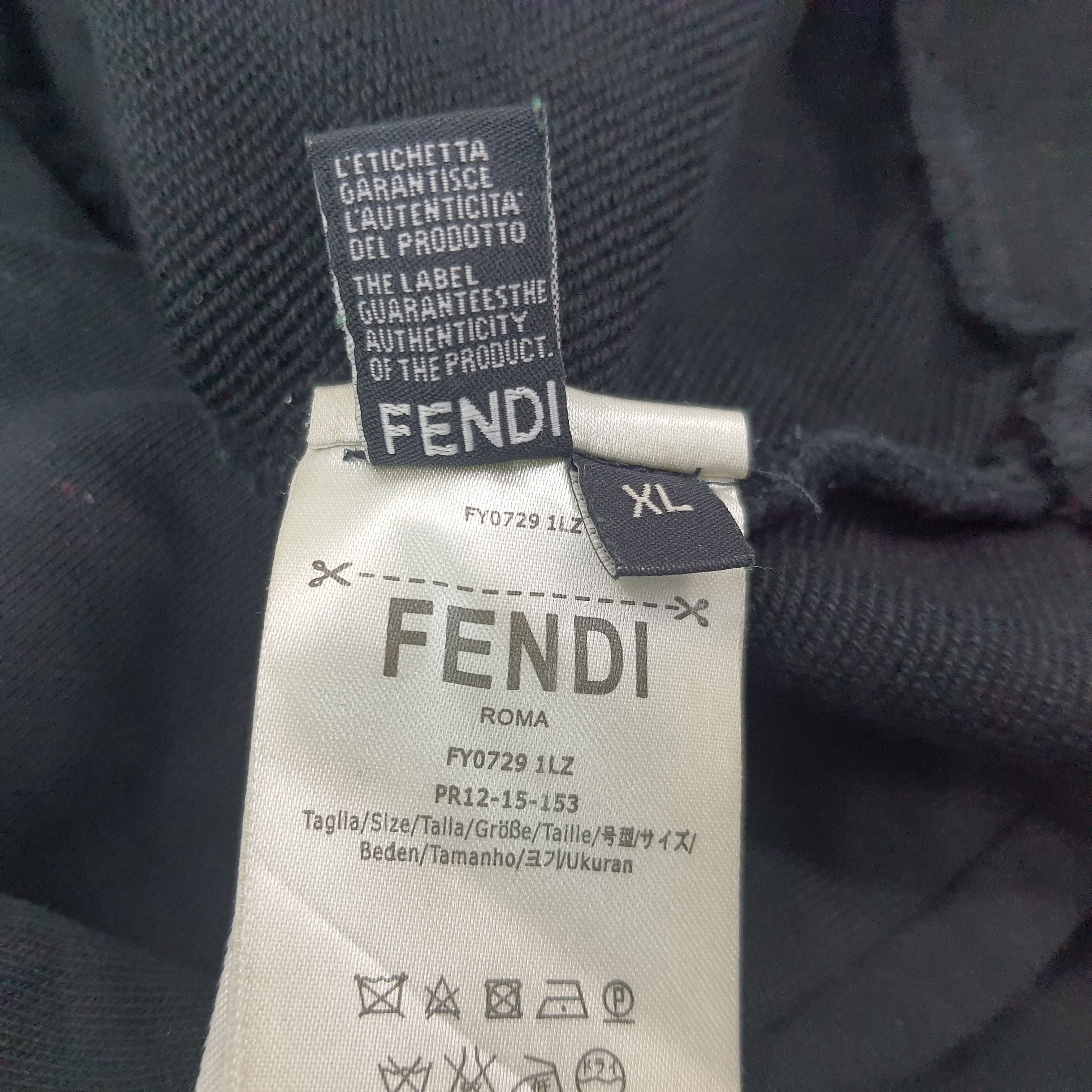 Fendi × Vintage Vintage FENDI Designer Sweatshirt C234N25 Size US L / EU 52-54 / 3 - 7 Thumbnail