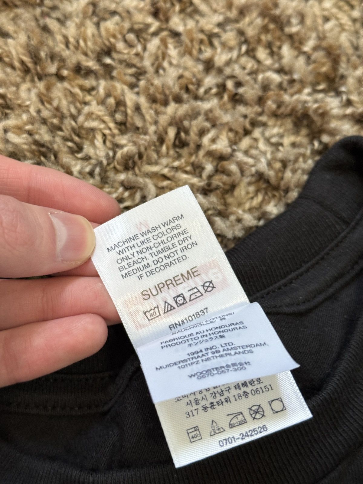 Supreme Arabic box logo Size US M / EU 48-50 / 2 - 3 Thumbnail