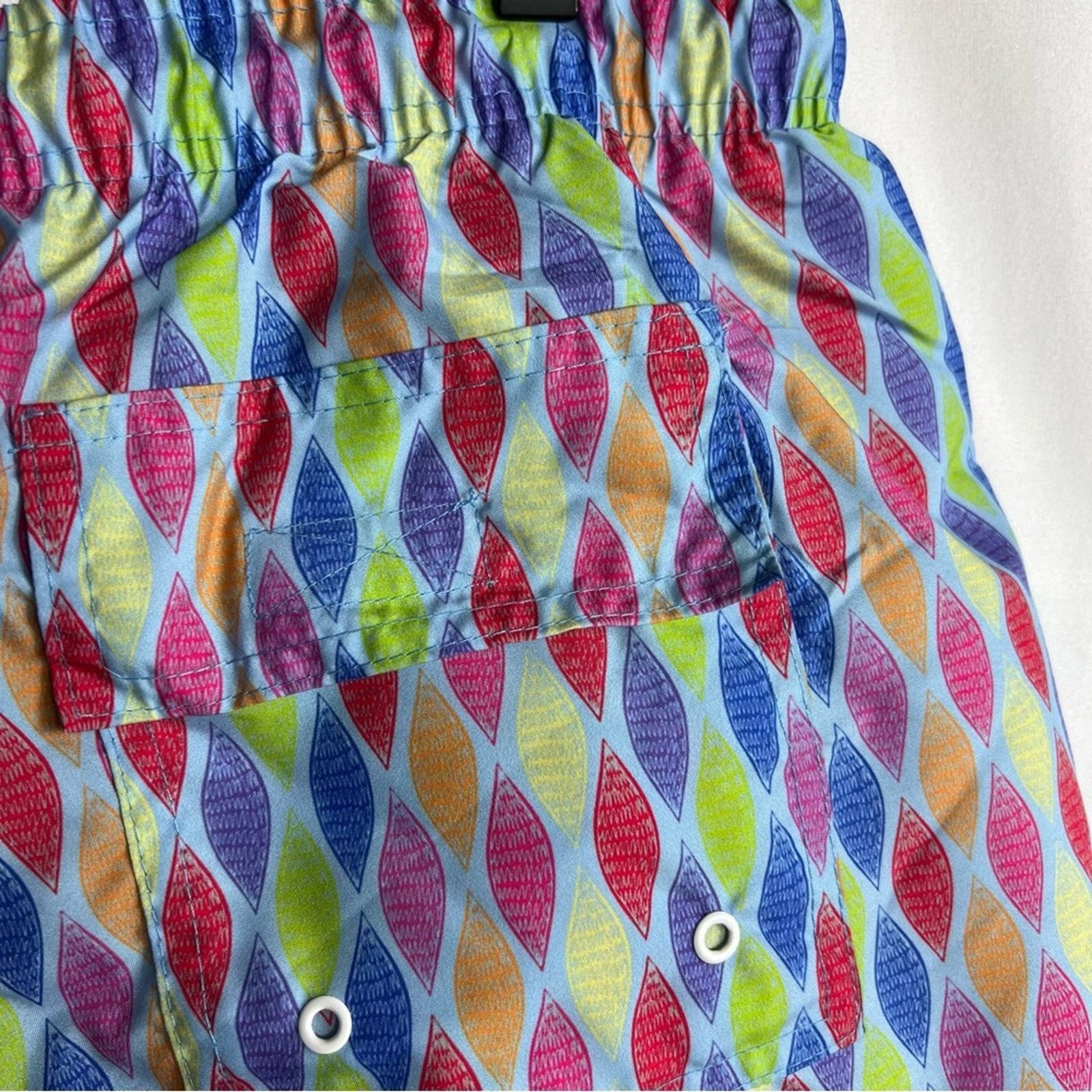 Tailorbyrd TAILORBYRD Patterned Swim Shorts NWT in Large Size US 32 / EU 48 - 6 Thumbnail