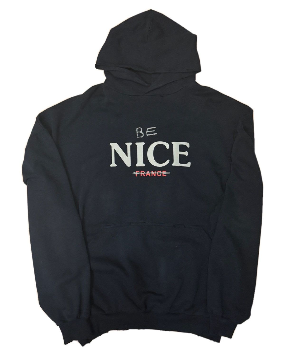 Balenciaga Balenciaga Be Nice France Hoodie Size US M / EU 48-50 / 2 - 1 Thumbnail