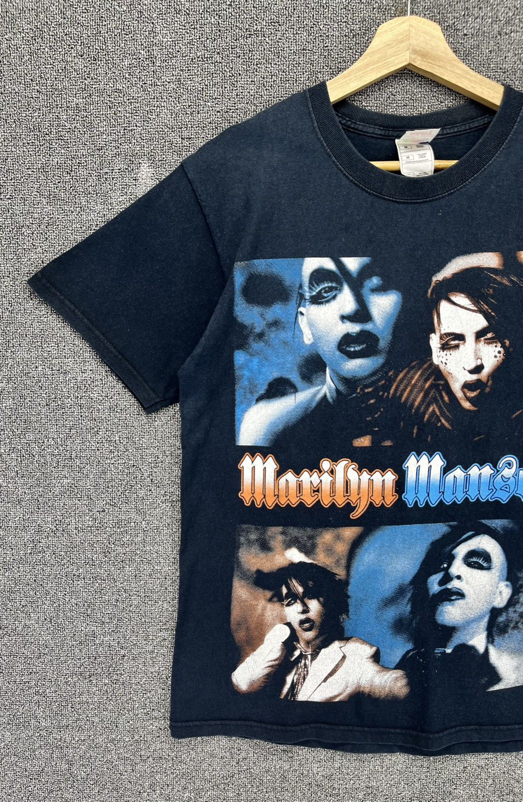 Band Tees Vintage Marilyn Manson Punk Rock Band Tees T Shirts Size US M / EU 48-50 / 2 - 3 Thumbnail