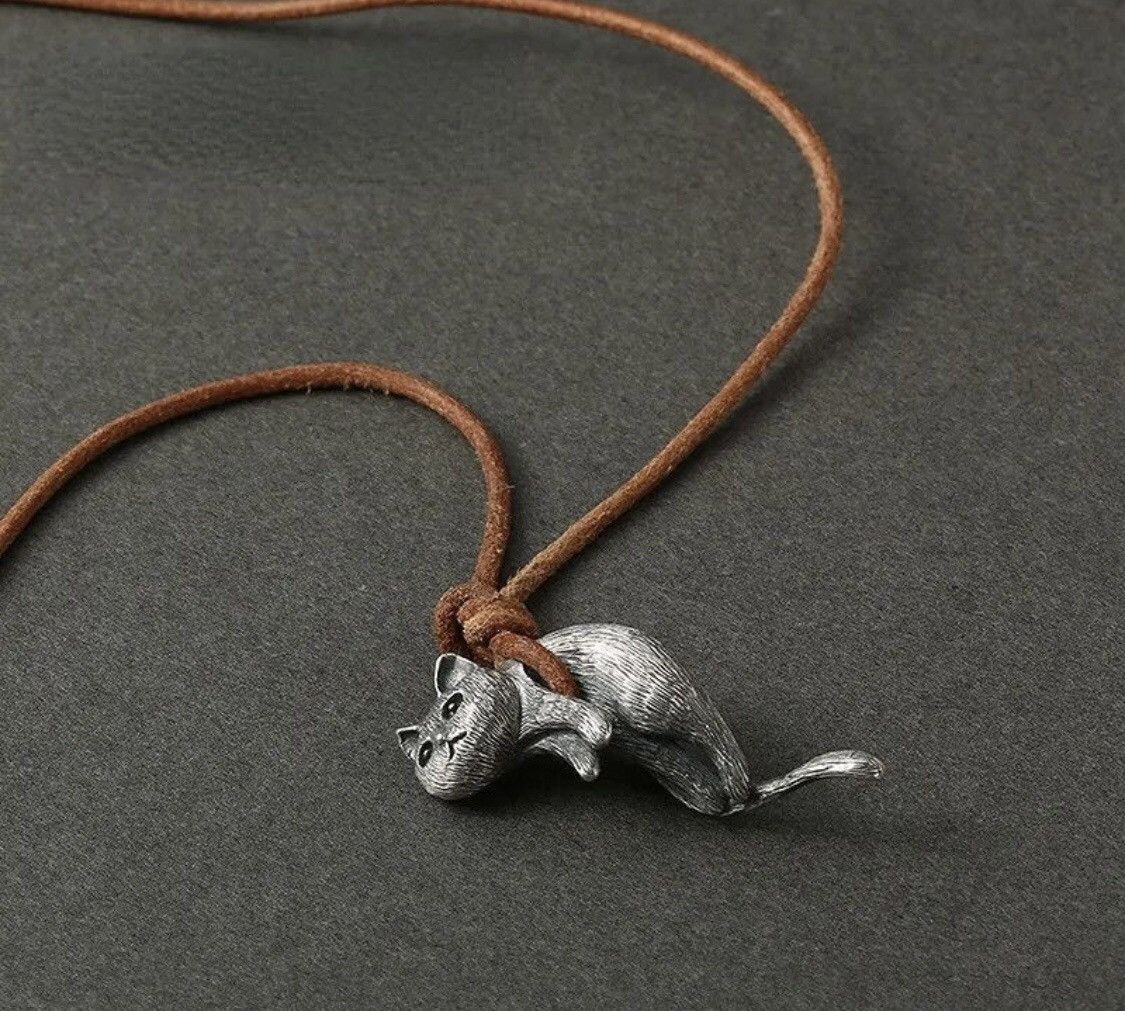 Jewelry Cute Cat Choker Necklaces Size ONE SIZE - 2 Thumbnail