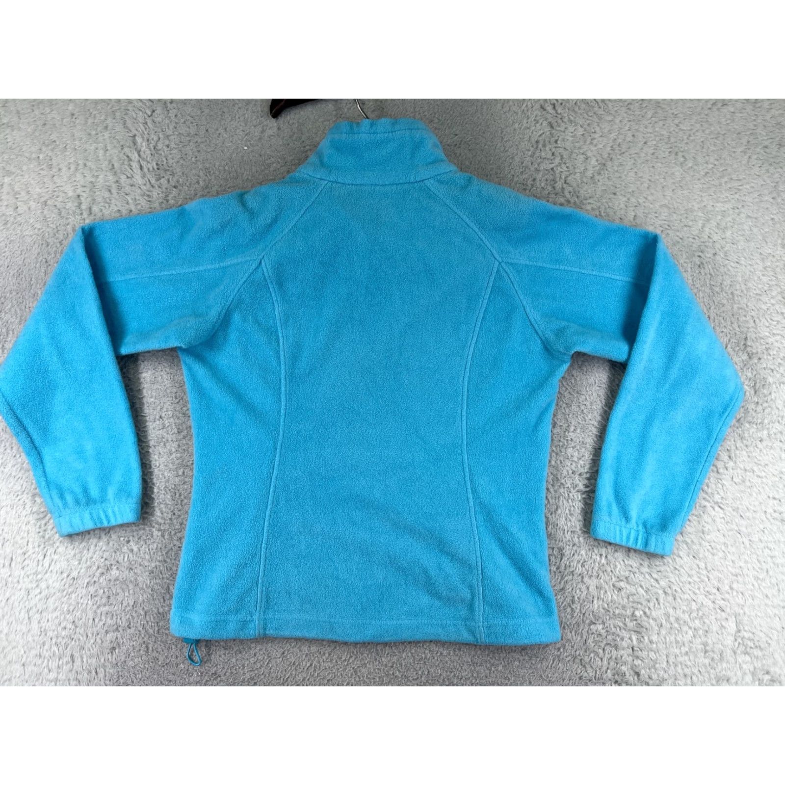 Vintage Columbia Jacket Womens Blue Full Zip 100% Polyester Outdoor Fleece All Seasons Regular Size M Lightweight Zip Size M / US 6-8 / IT 42-44 - 2 Thumbnail