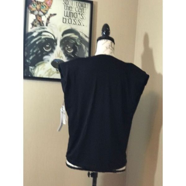 Treasure & Bond Nwt treasure & bond padded black blouse Size XS / US 0-2 / IT 36-38 - 2 Thumbnail