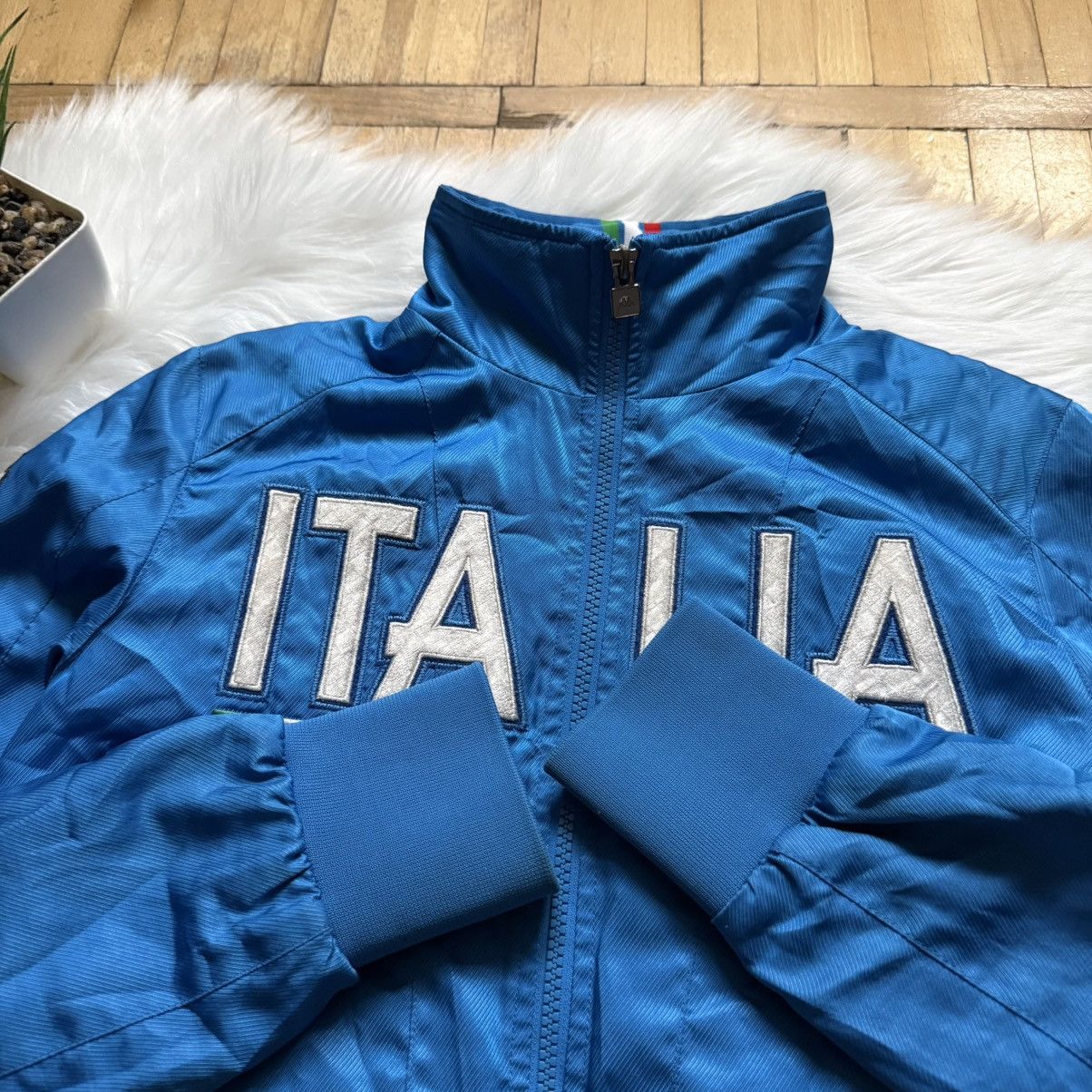 Kappa 📌Vintage Kappa ITALIA Big Logo FullZip Bloke Light Bomber Size M / US 6-8 / IT 42-44 - 12 Thumbnail
