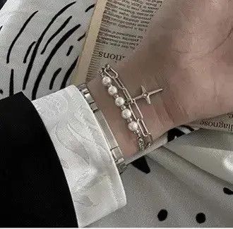 Other Vintage cross pearl bracelet Size ONE SIZE - 3 Thumbnail