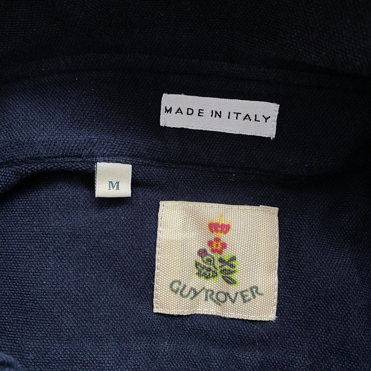 Vintage Vintage GUY ROVER Italian Brand Collar Button Up Navy Shirt Size US M / EU 48-50 / 2 - 5 Thumbnail