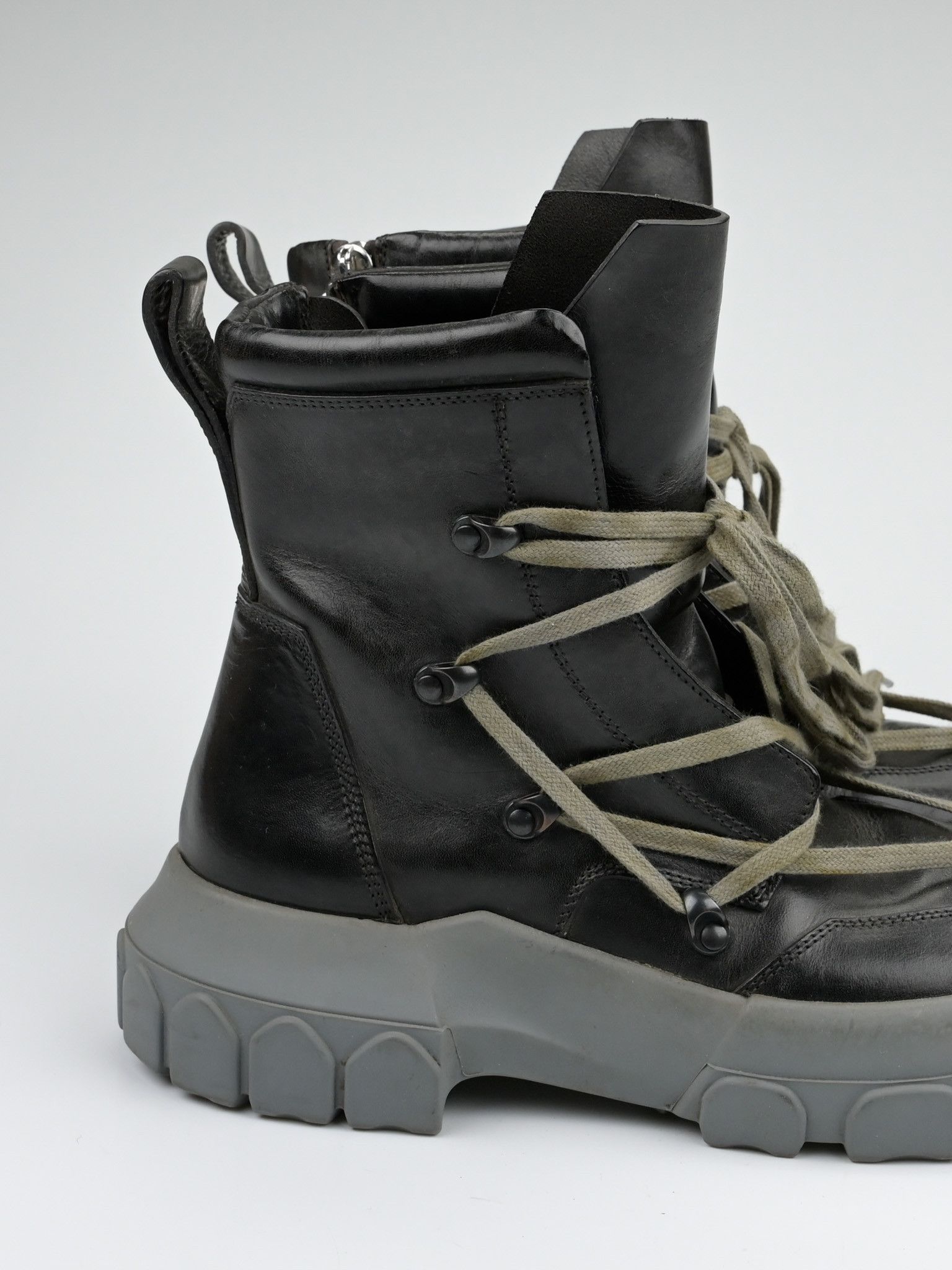 Rick Owens Pentagram Tractor Boots Size US 8 / EU 41 - 10 Thumbnail