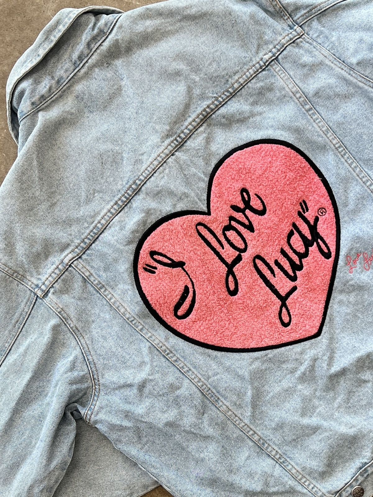 Vintage Vinatge 90s Love Lucy TV Promo Denim Jacket COPA Tag Medium Size US M / EU 48-50 / 2 - 1 Thumbnail