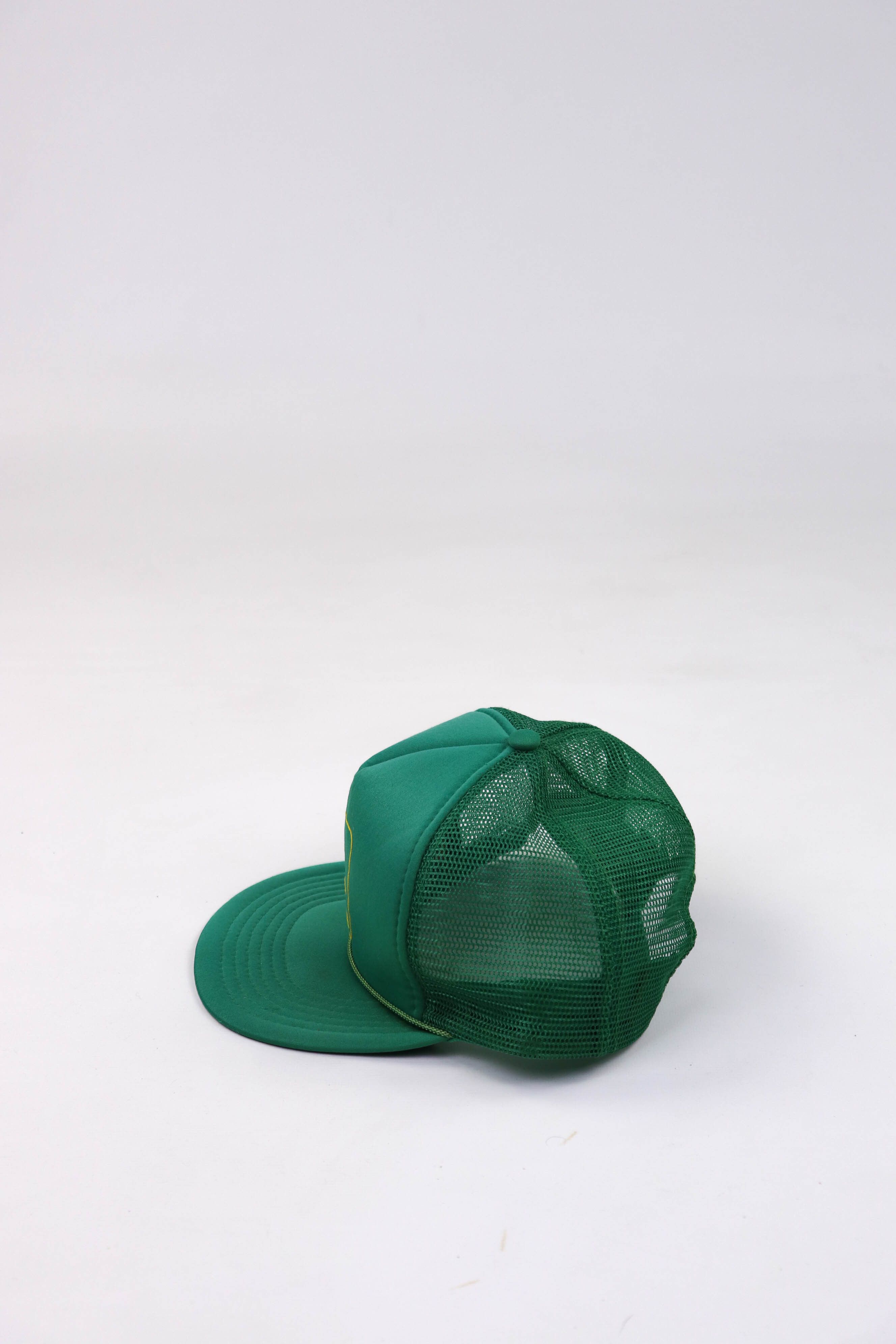 John Deere John Deere Vintage 90s Green Workers Trucker Cap Size ONE SIZE - 3 Thumbnail