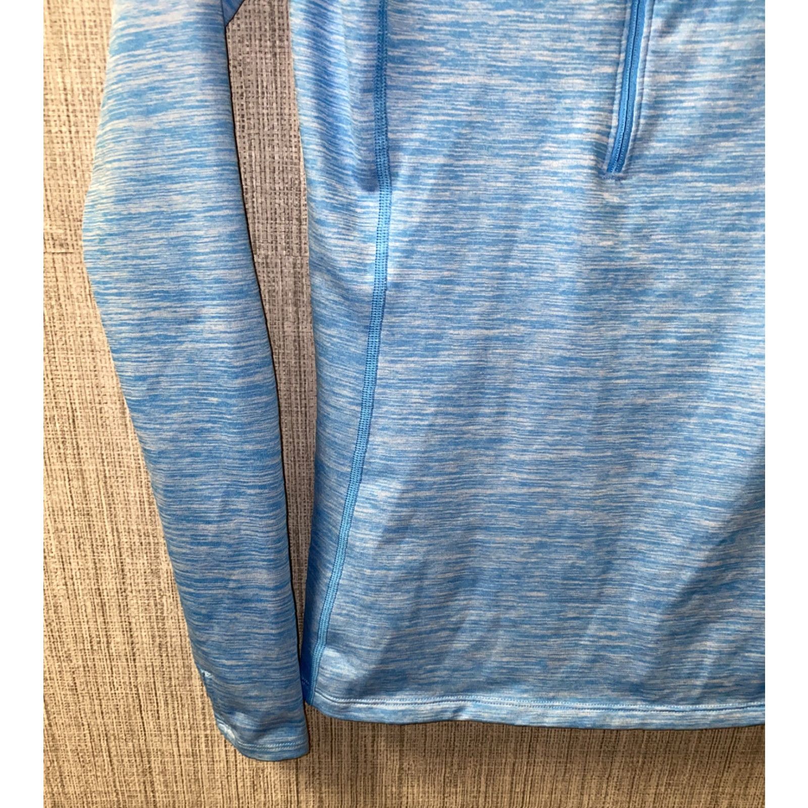Under Armour Under Armour Womens Blue 1/2 Zip Pullover Jacket XS Regular Pullover 1/2 Zip Athleisure Jacket Women Blue Size XS / US 0-2 / IT 36-38 - 4 Thumbnail