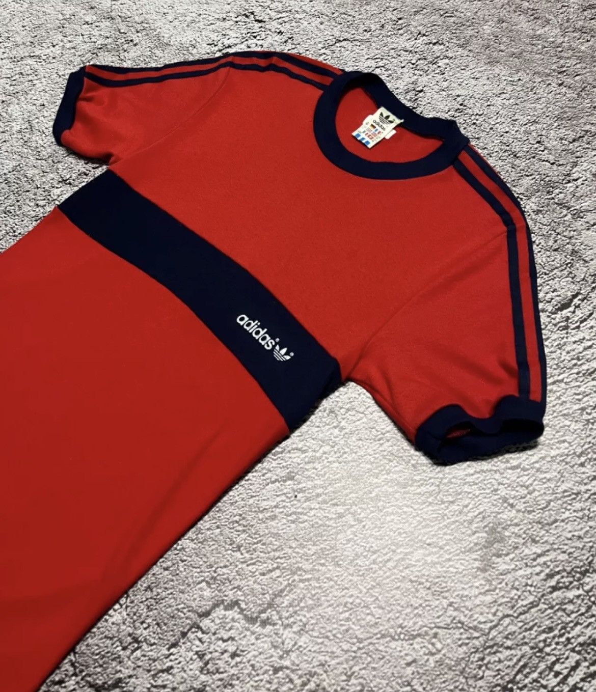 Adidas × Vintage ADIDAS 80s FOOTBALL SOCCER TRIKOT SHIRT JERSEY Size US M / EU 48-50 / 2 - 2 Thumbnail