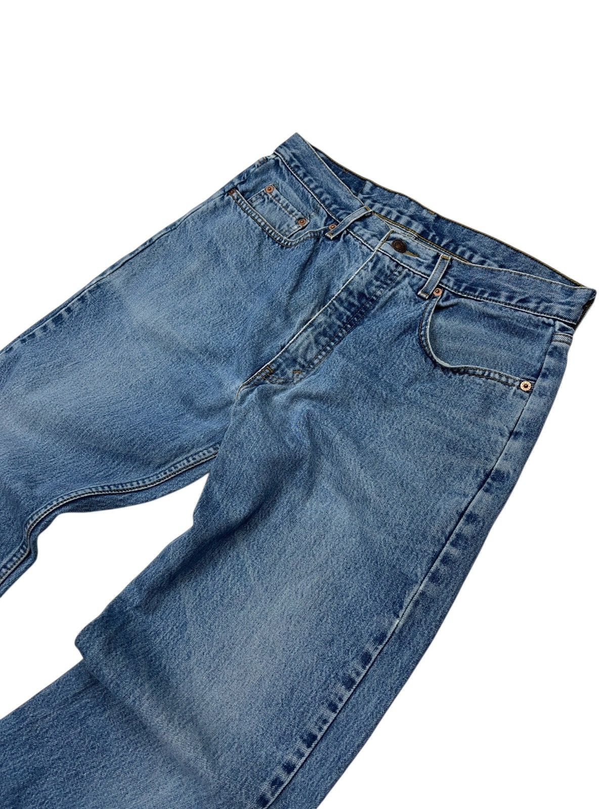 Levi's × Vintage Vintage 90s Levi’s 615 Washed Blue Denim Jeans 34x32 Size US 34 / EU 50 - 9 Thumbnail