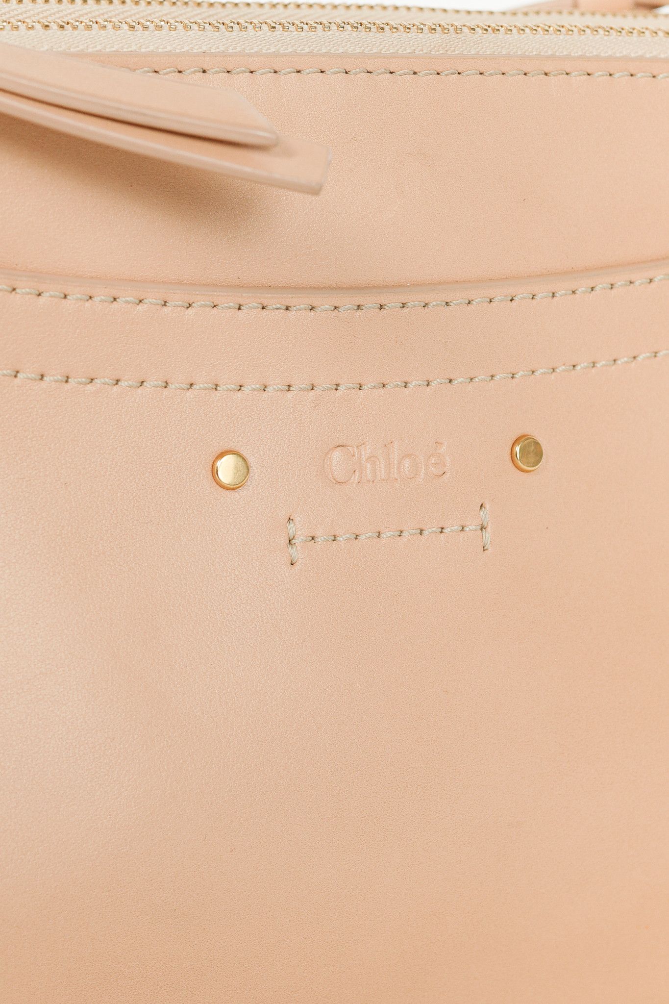 Chloe Chloe Mini Roy Blushy Pink Leather & Suede Crossbody Size ONE SIZE - 9 Thumbnail
