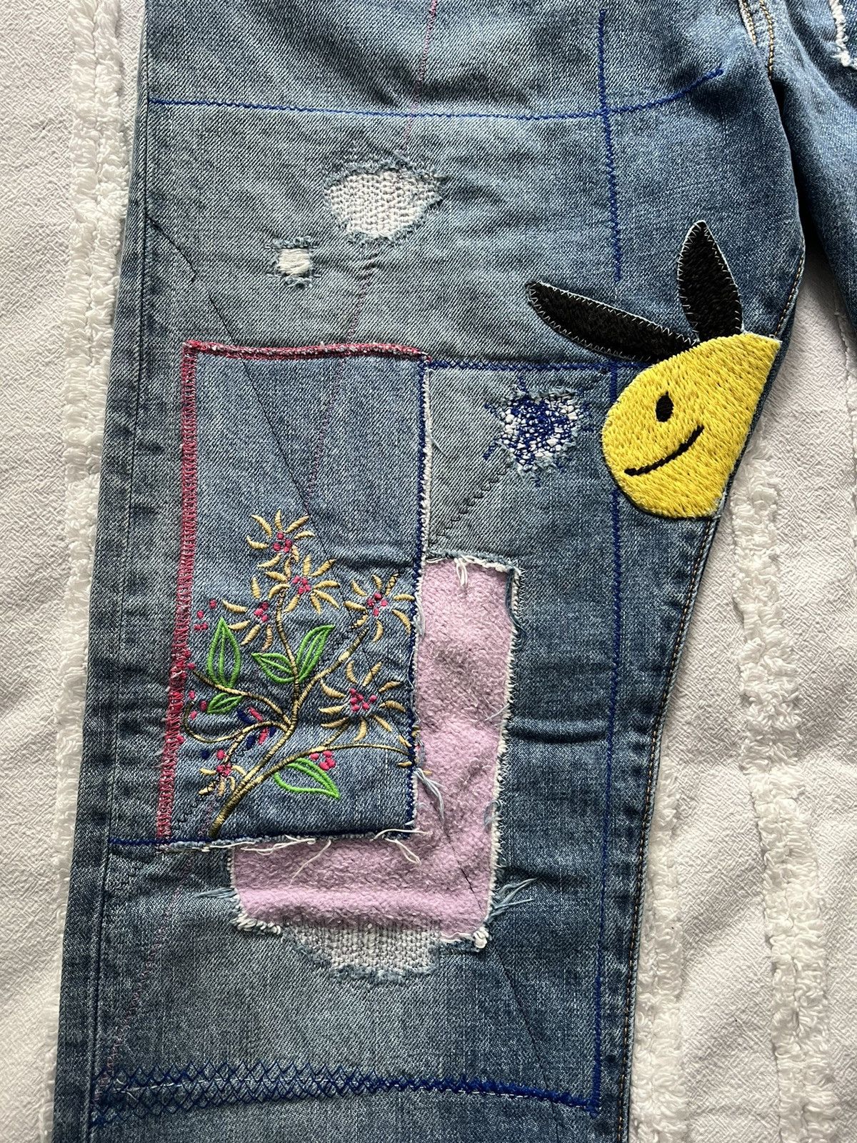 Kapital Kapital Patchwork Denim Jeans Size US 36 / EU 52 - 4 Thumbnail