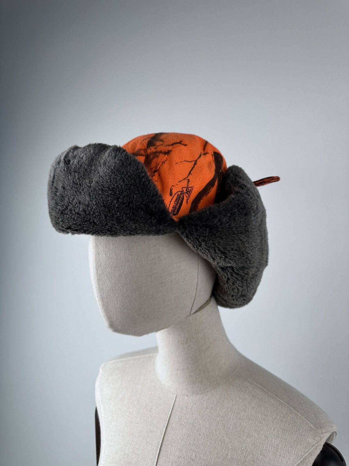 Hysteric Glamour × If Six Was Nine × Le Grande Bleu (L.G.B.) Y2k Vintage Ushanka Hat Fuzzy Realtree Fur Faux Size ONE SIZE - 2 Thumbnail