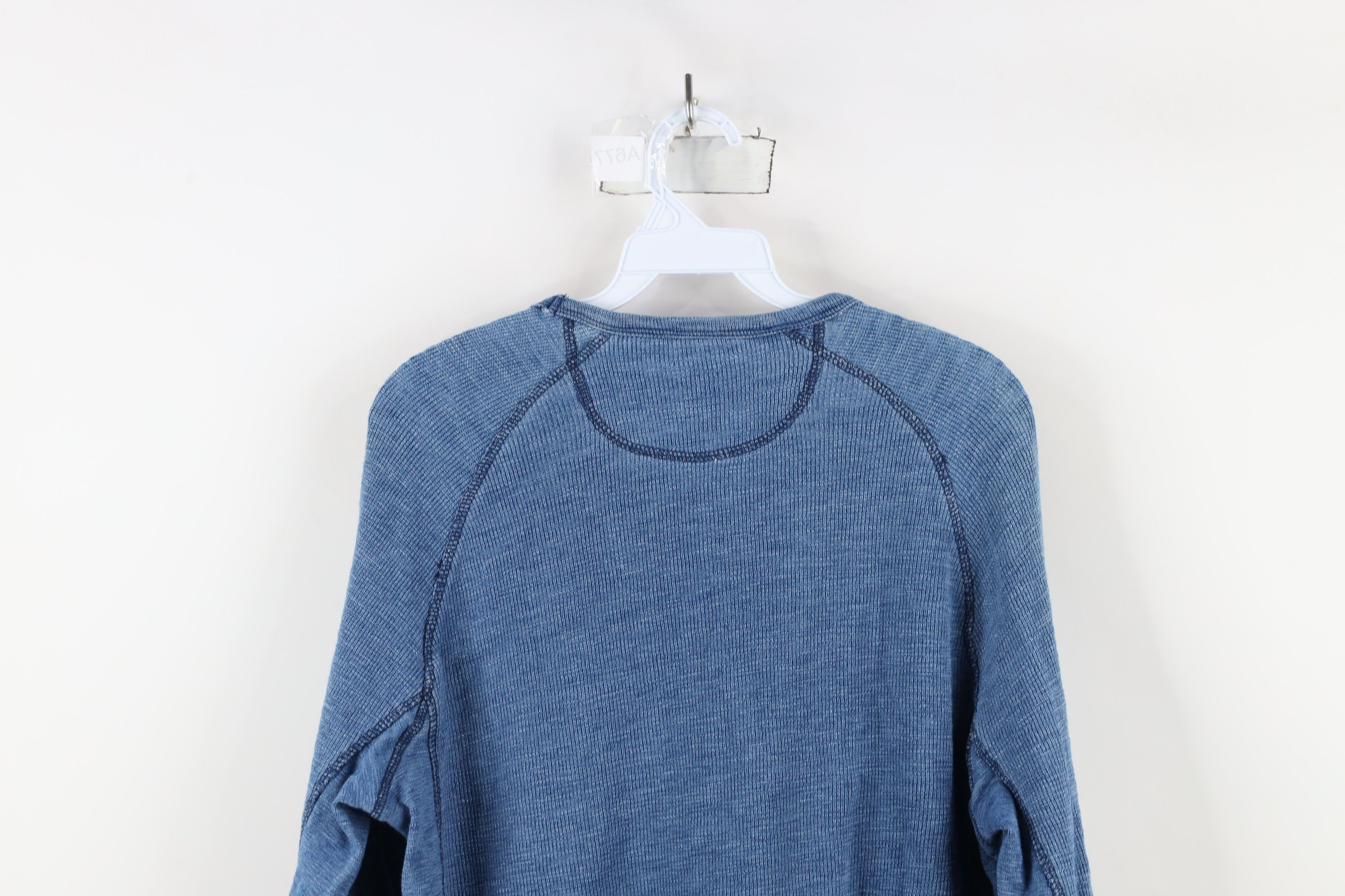 Lucky Brand × Vintage Vintage Y2K Lucky Brand Waffle Knit Long Sleeve T-Shirt Size US S / EU 44-46 / 1 - 11 Thumbnail