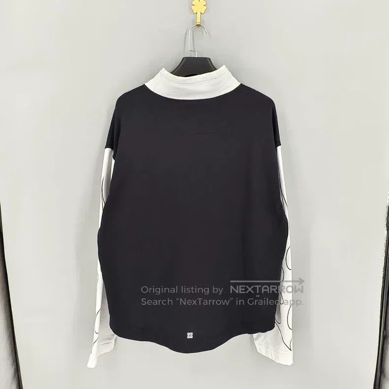 Givenchy Givenchy Pattern Printed Oversized Long Sleeve Hoodie Size US XS / EU 42 / 0 - 3 Thumbnail