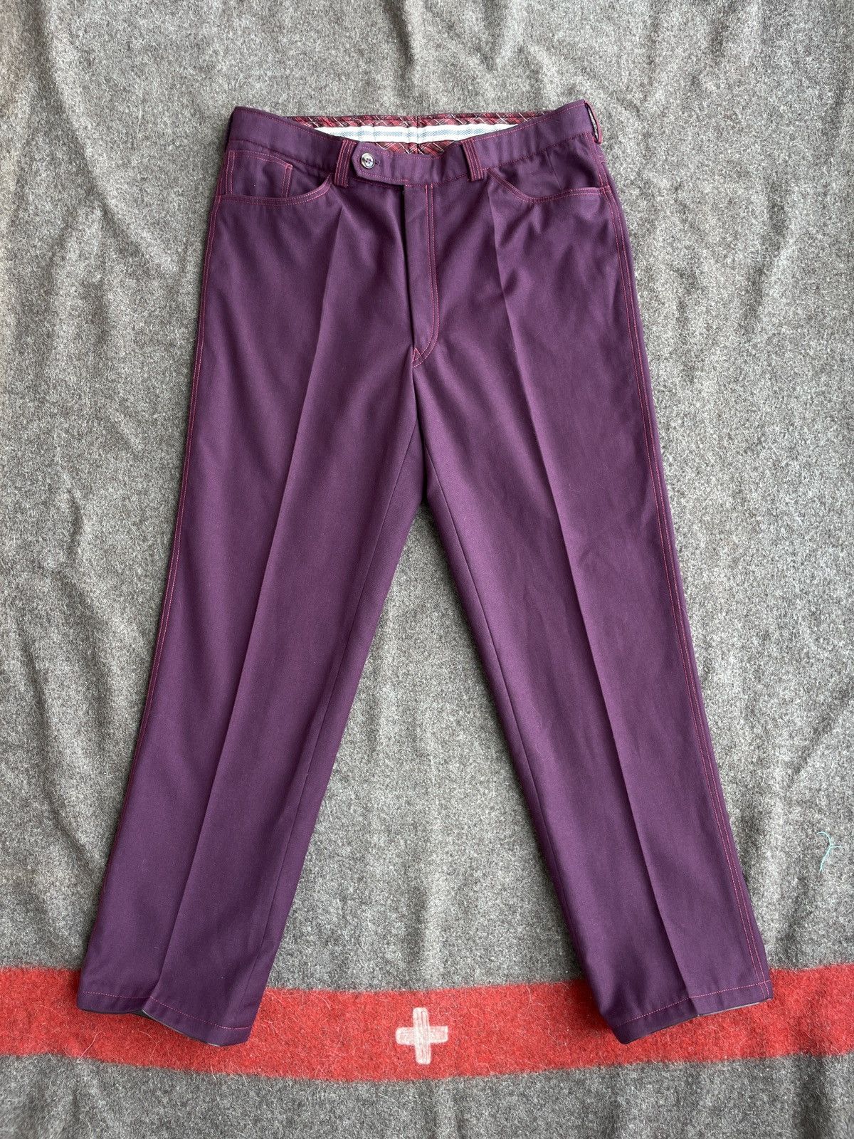Vintage Vintage Swiss Pants from 70-s–80-s Size US 34 / EU 50 - 1 Thumbnail